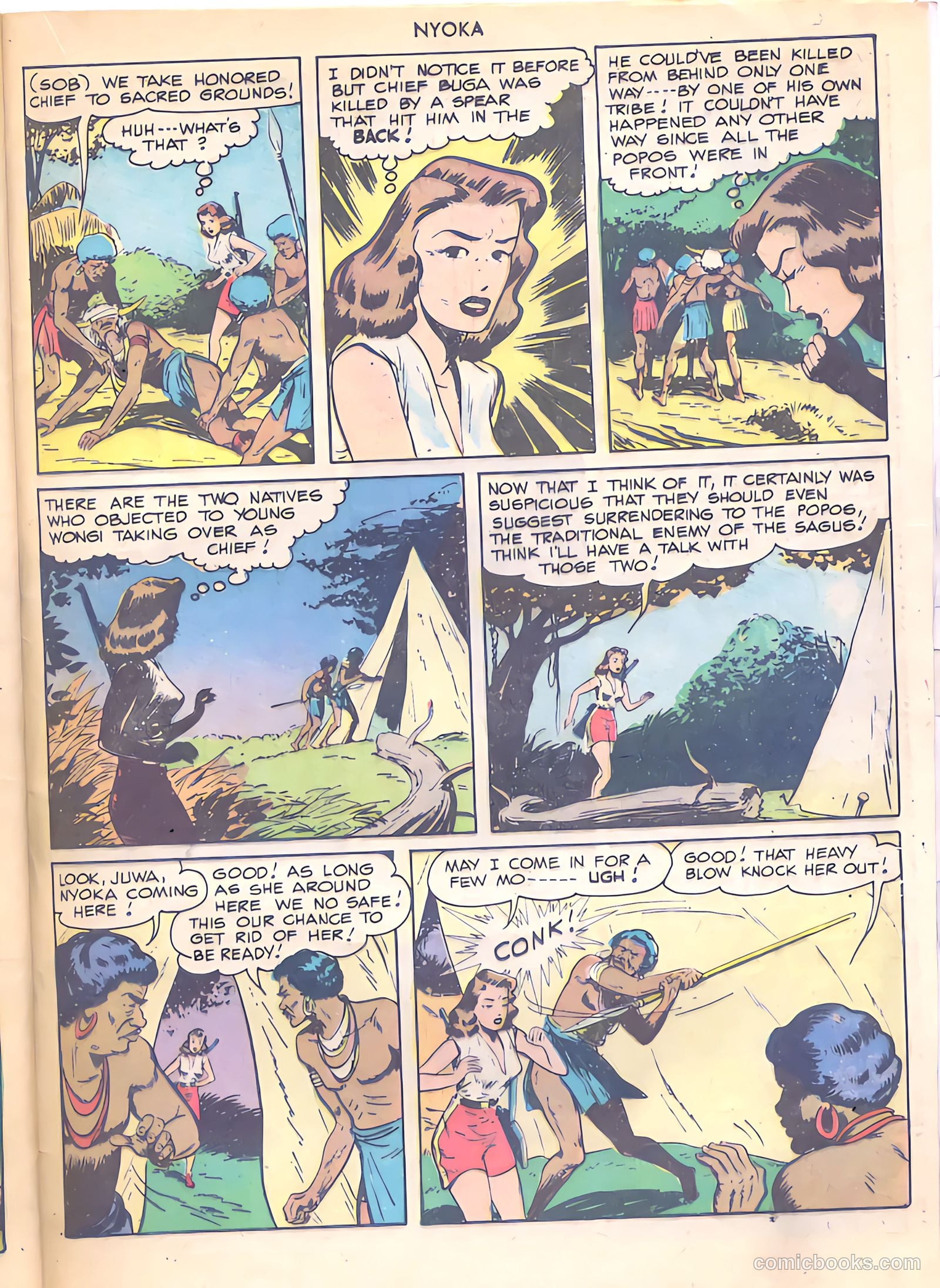 Nyoka the Jungle Girl #30 — page 37 of 52