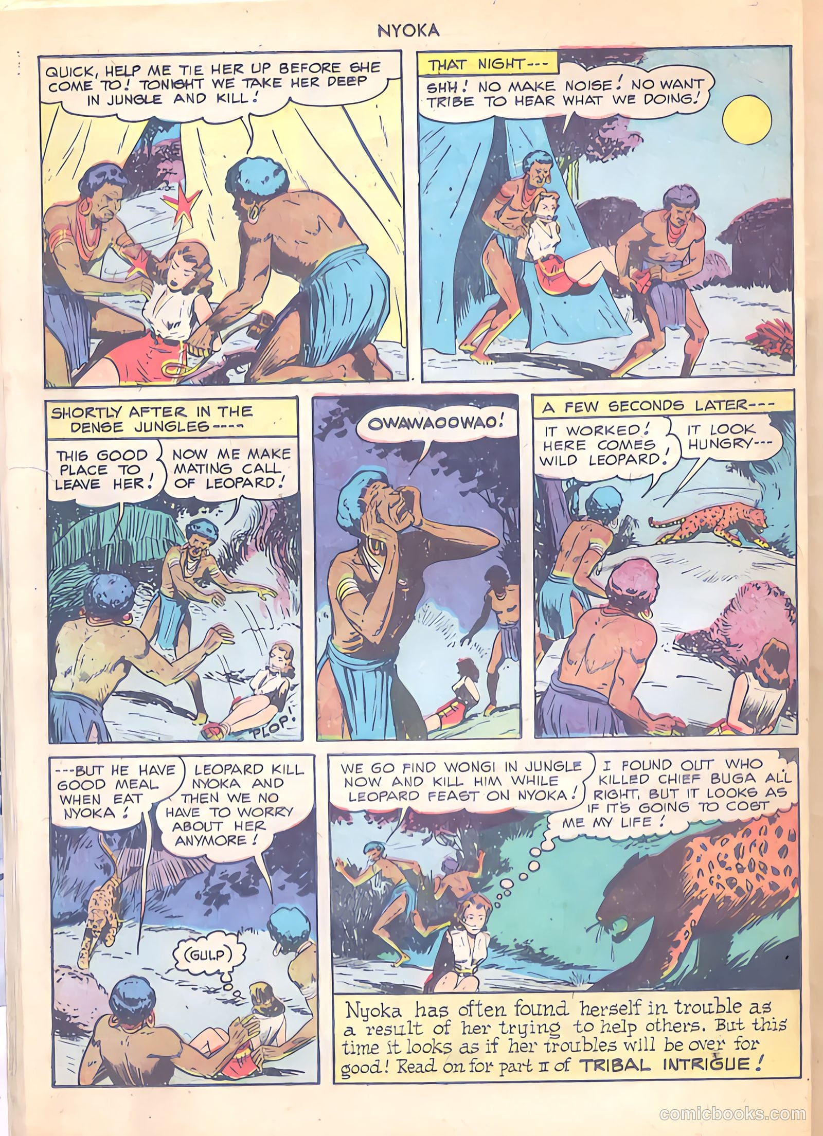 Nyoka the Jungle Girl #30 — page 38 of 52
