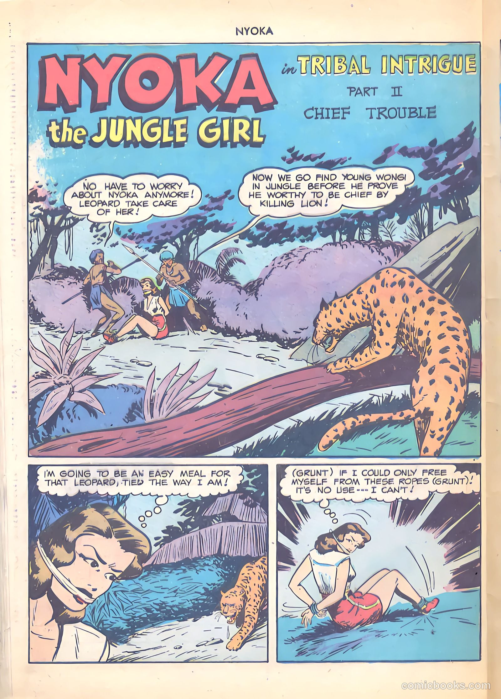 Nyoka the Jungle Girl #30 — page 44 of 52