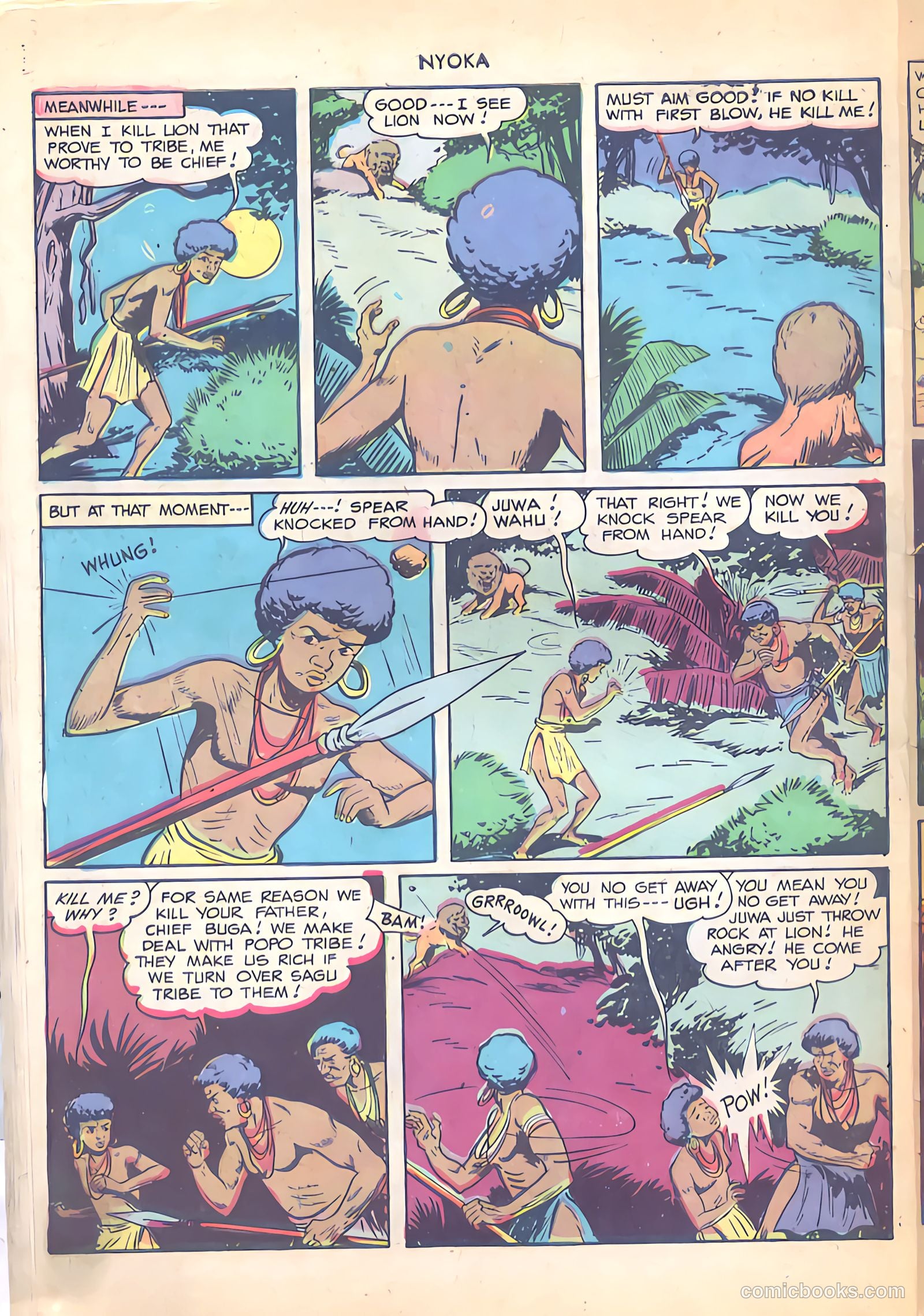 Nyoka the Jungle Girl #30 — page 46 of 52