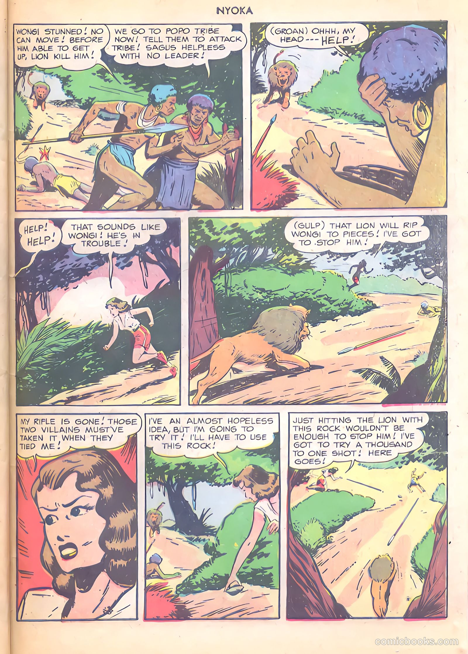 Nyoka the Jungle Girl #30 — page 47 of 52