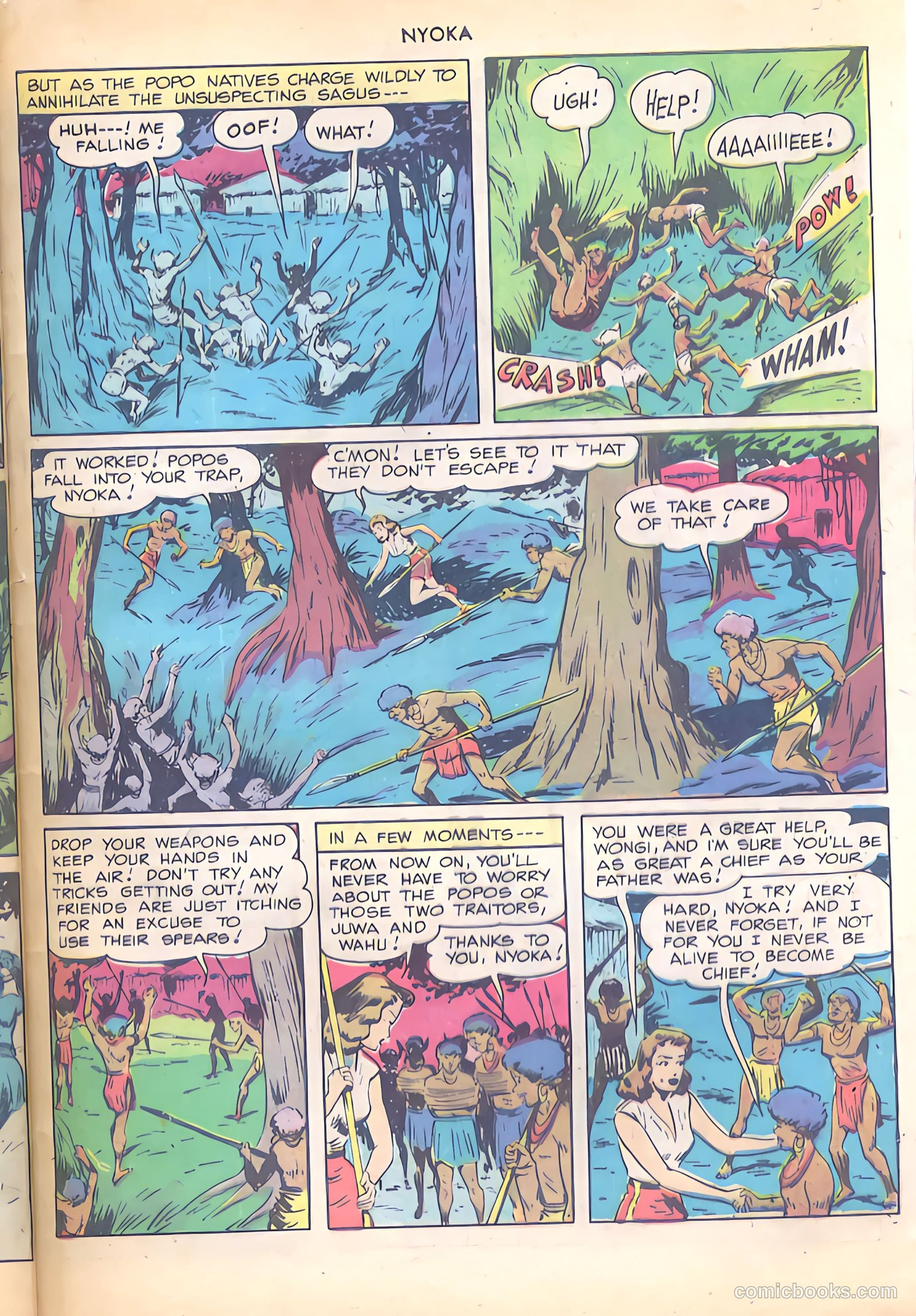 Nyoka the Jungle Girl #30 — page 49 of 52