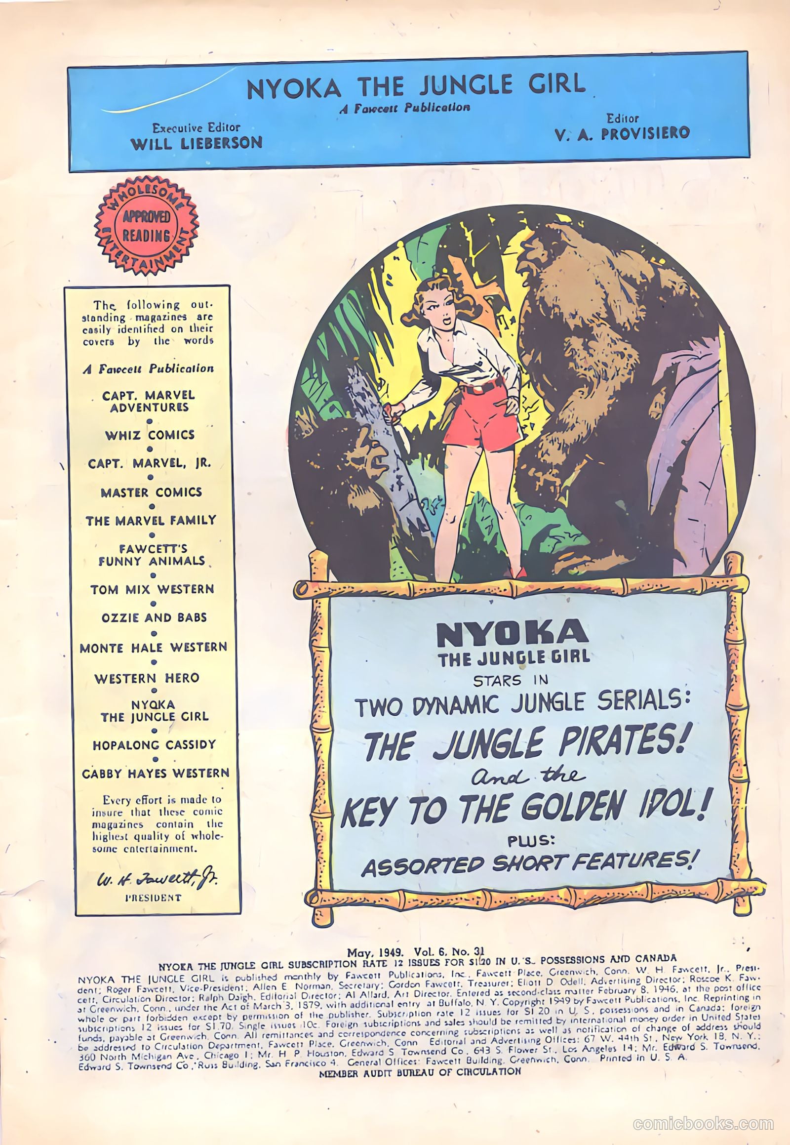 Nyoka the Jungle Girl #31 — page 3 of 52