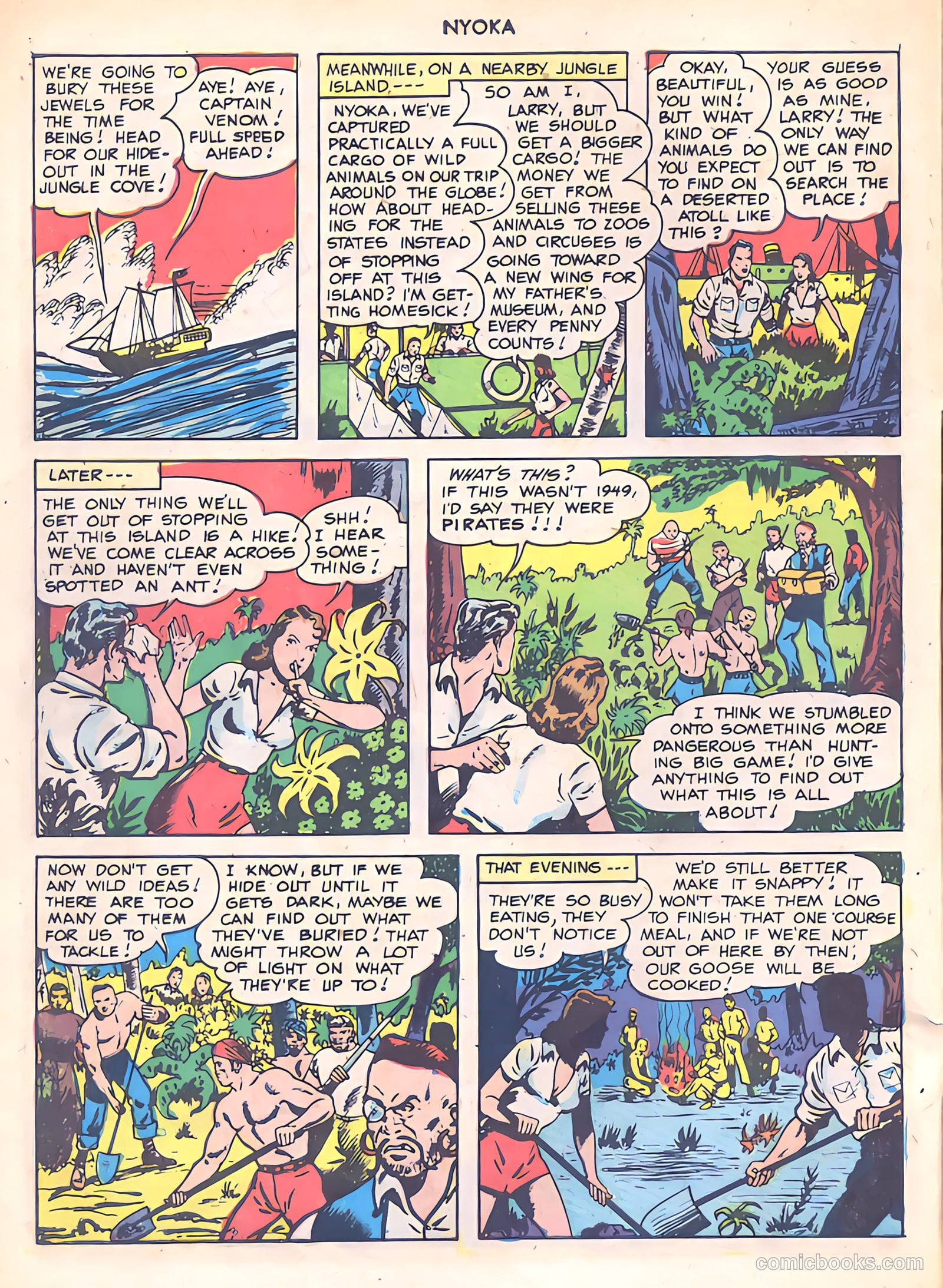 Nyoka the Jungle Girl #31 — page 6 of 52