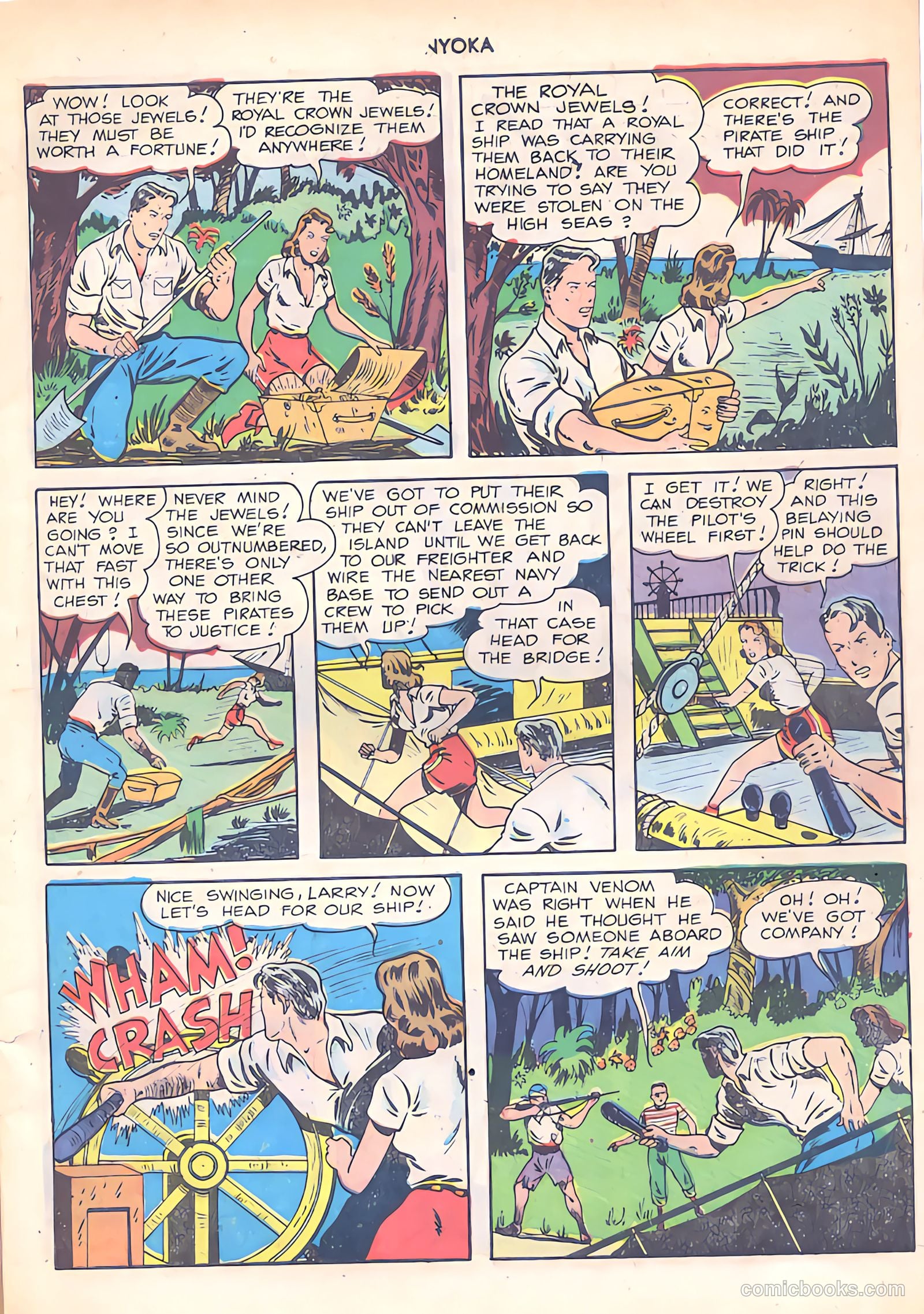 Nyoka the Jungle Girl #31 — page 7 of 52