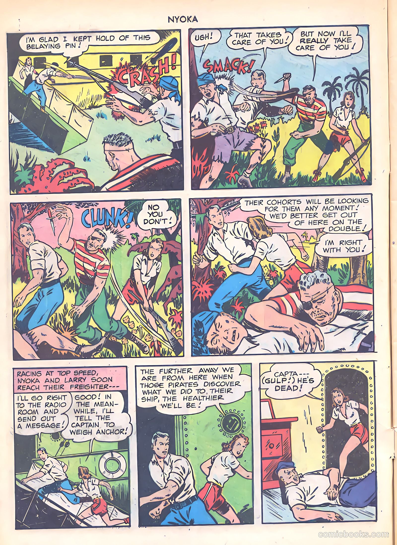 Nyoka the Jungle Girl #31 — page 8 of 52