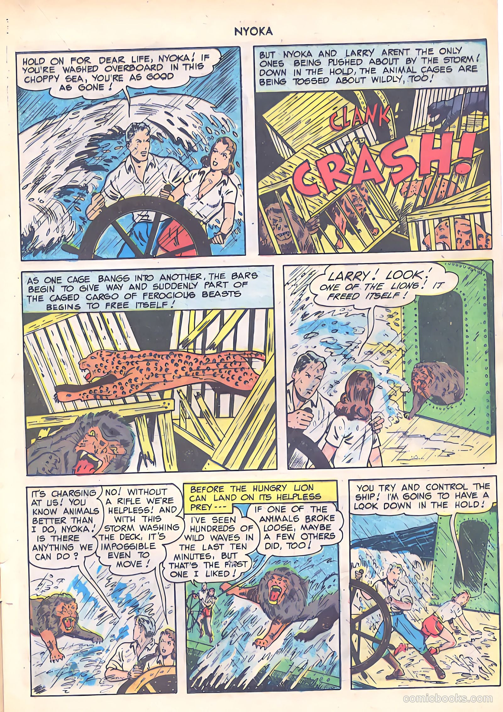 Nyoka the Jungle Girl #31 — page 17 of 52
