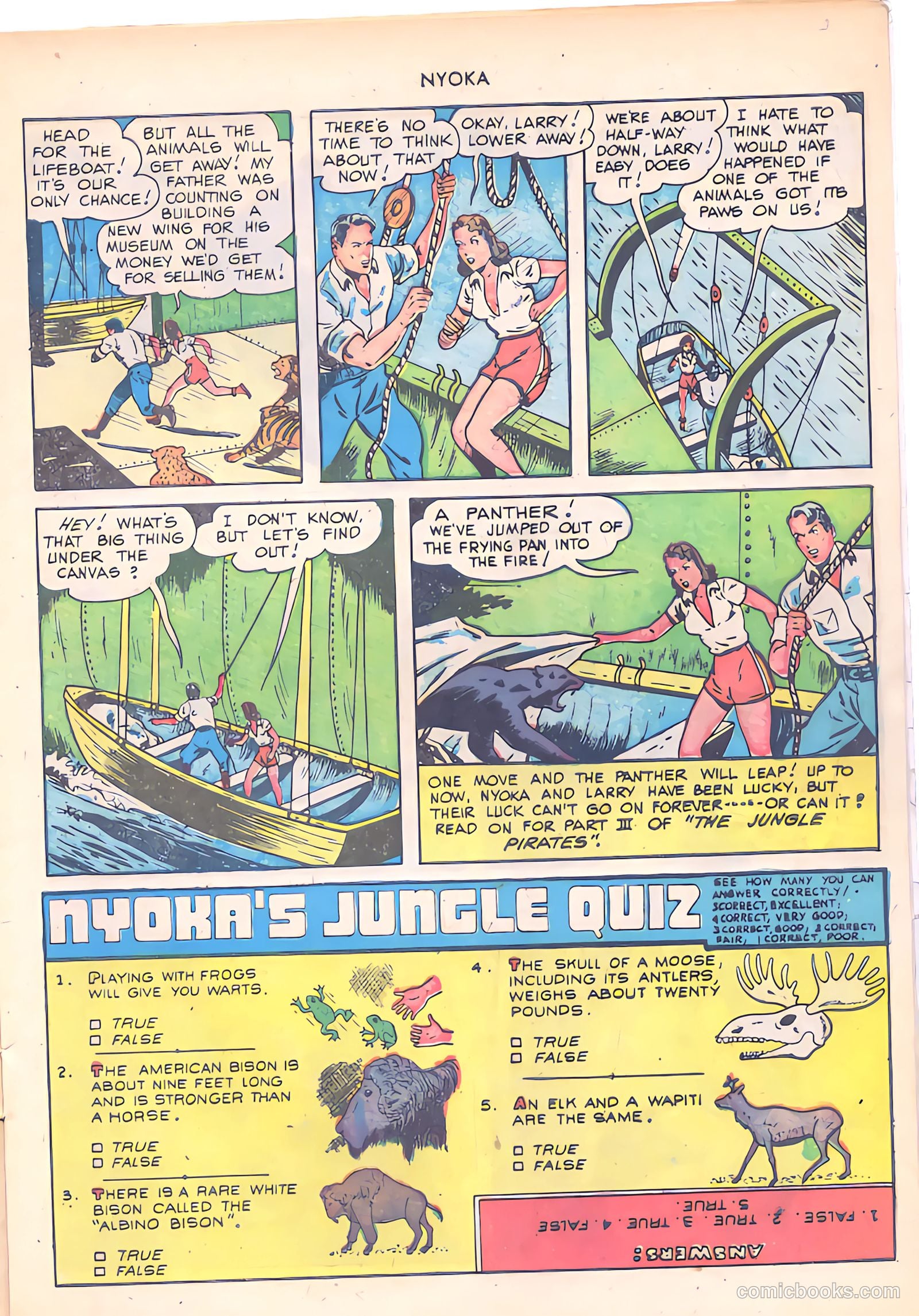 Nyoka the Jungle Girl #31 — page 19 of 52