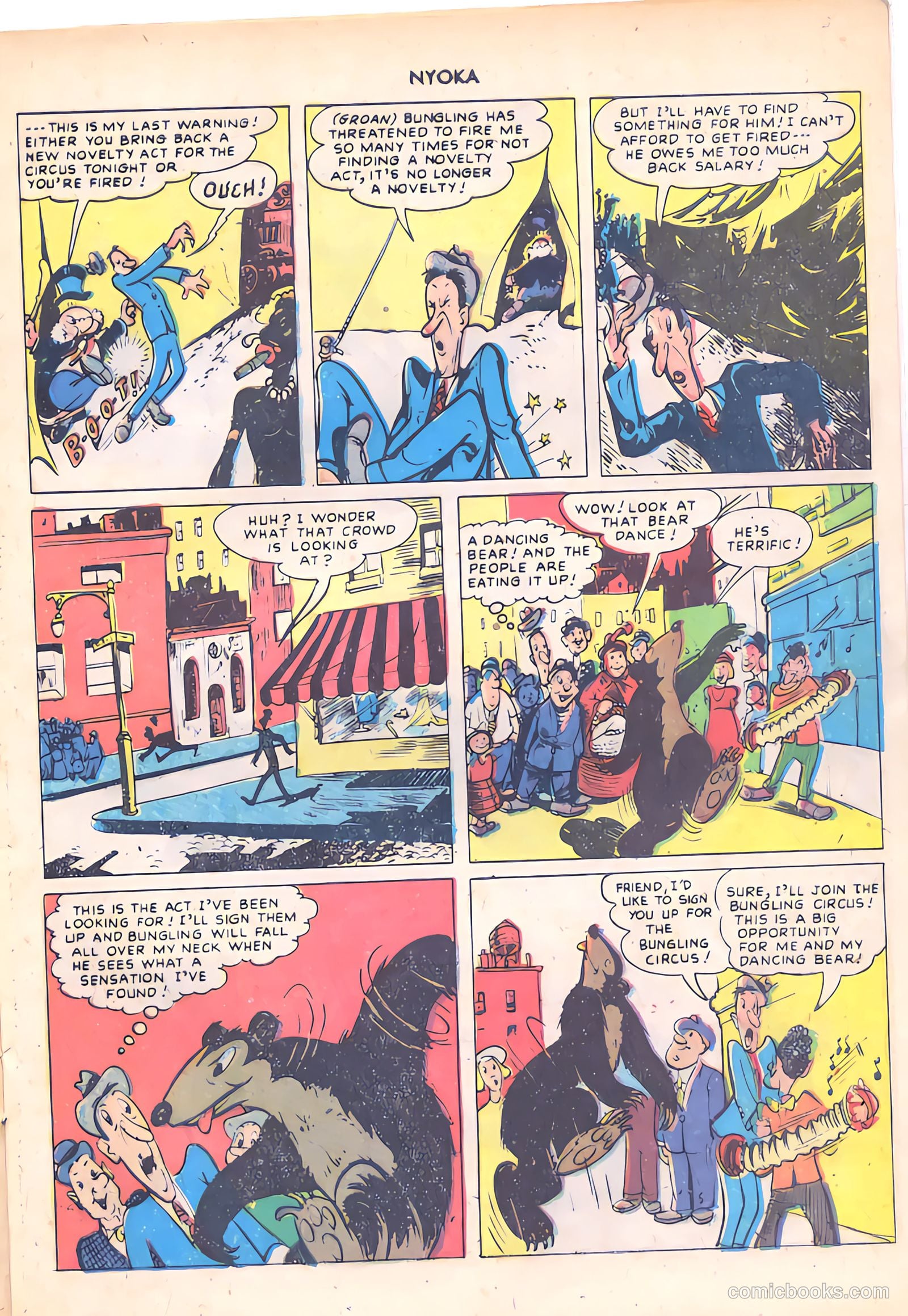 Nyoka the Jungle Girl #31 — page 21 of 52