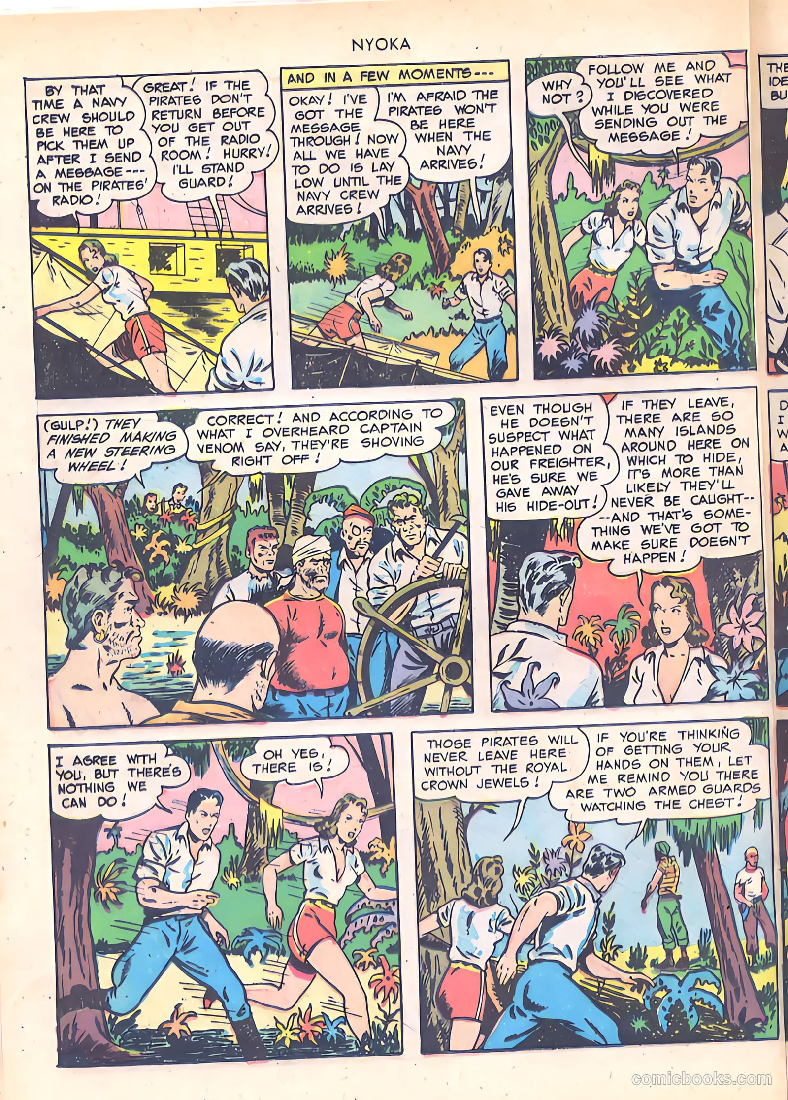 Nyoka the Jungle Girl #31 — page 28 of 52