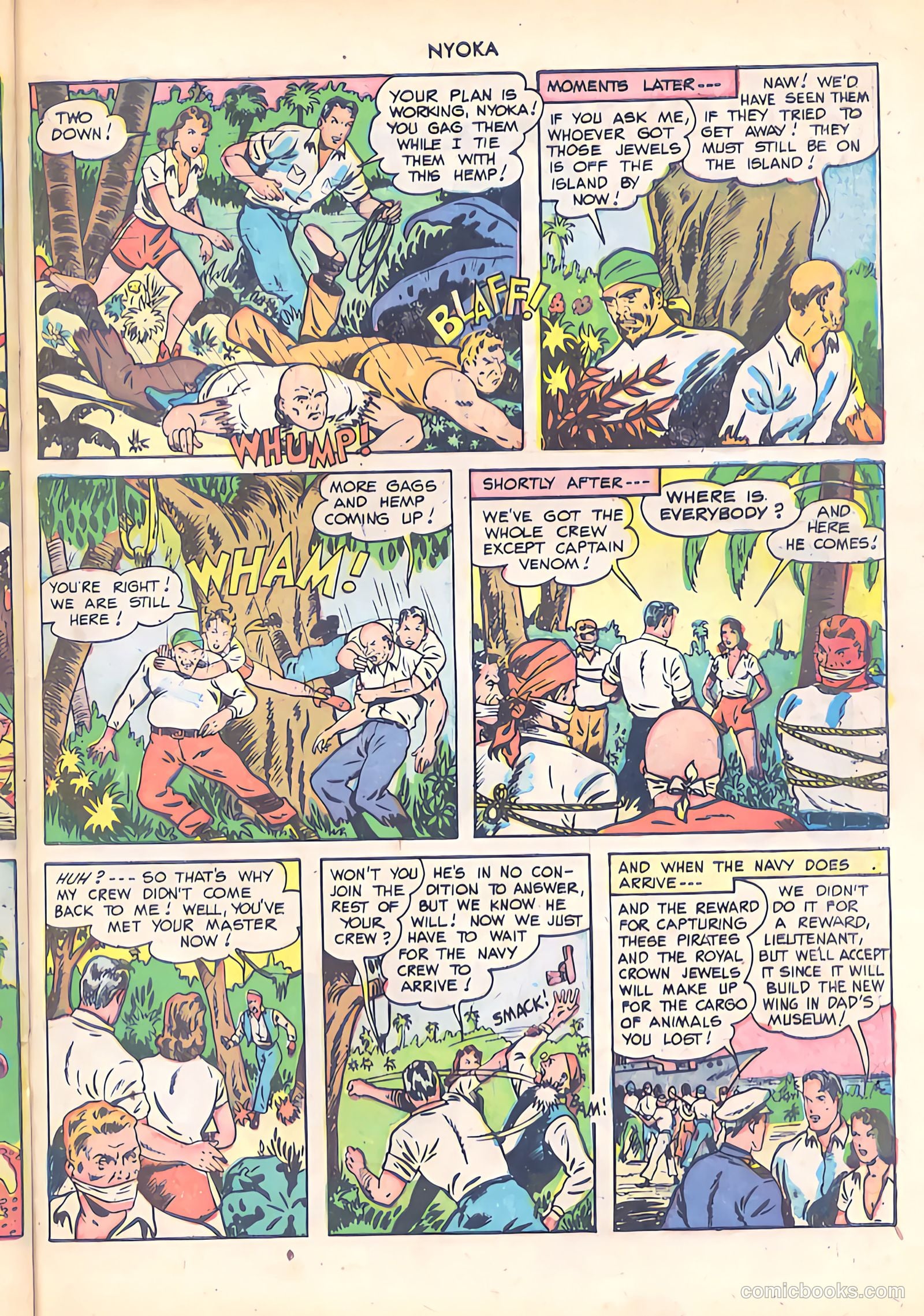 Nyoka the Jungle Girl #31 — page 31 of 52