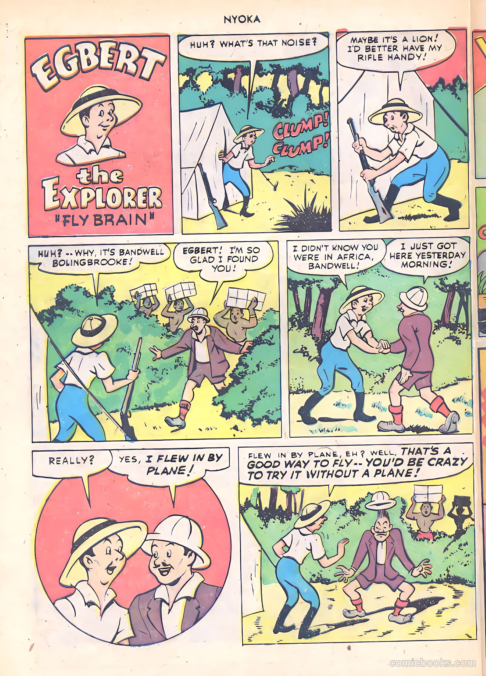 Nyoka the Jungle Girl #31 — page 32 of 52