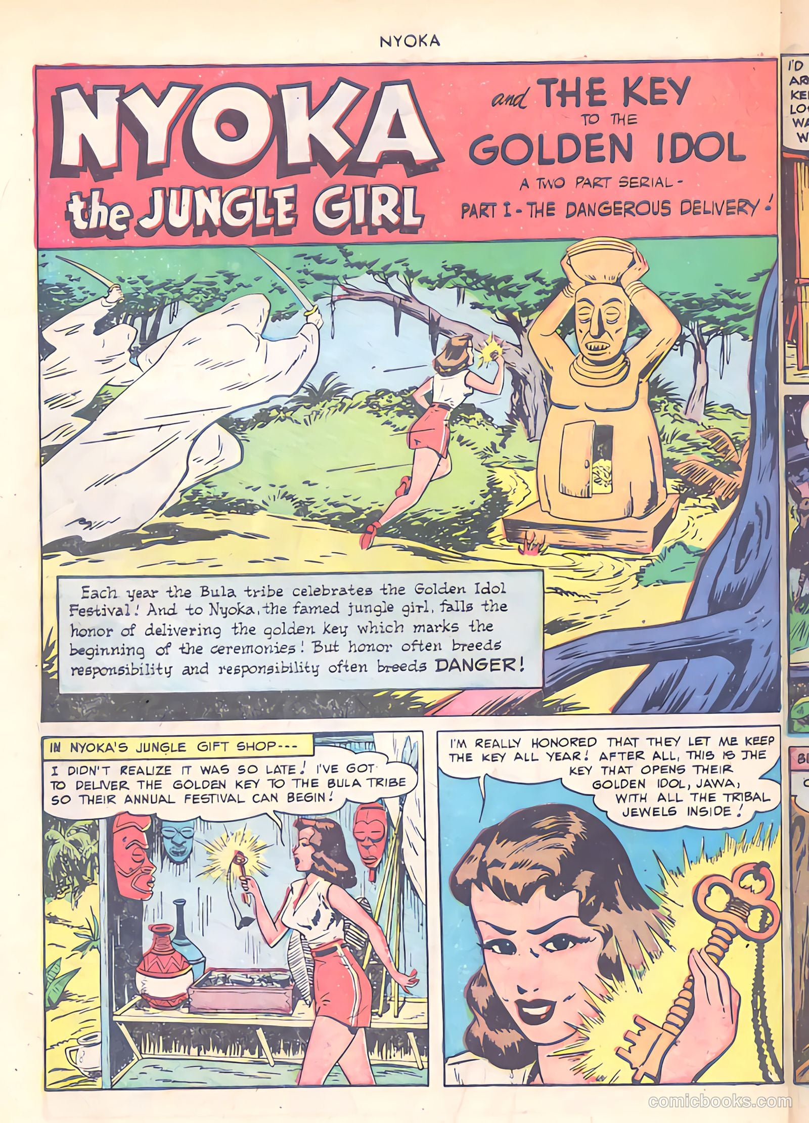 Nyoka the Jungle Girl #31 — page 34 of 52