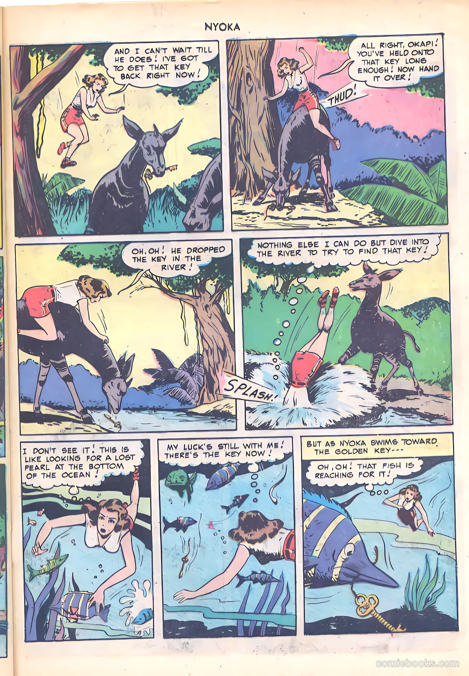 Nyoka the Jungle Girl #31 — page 37 of 52