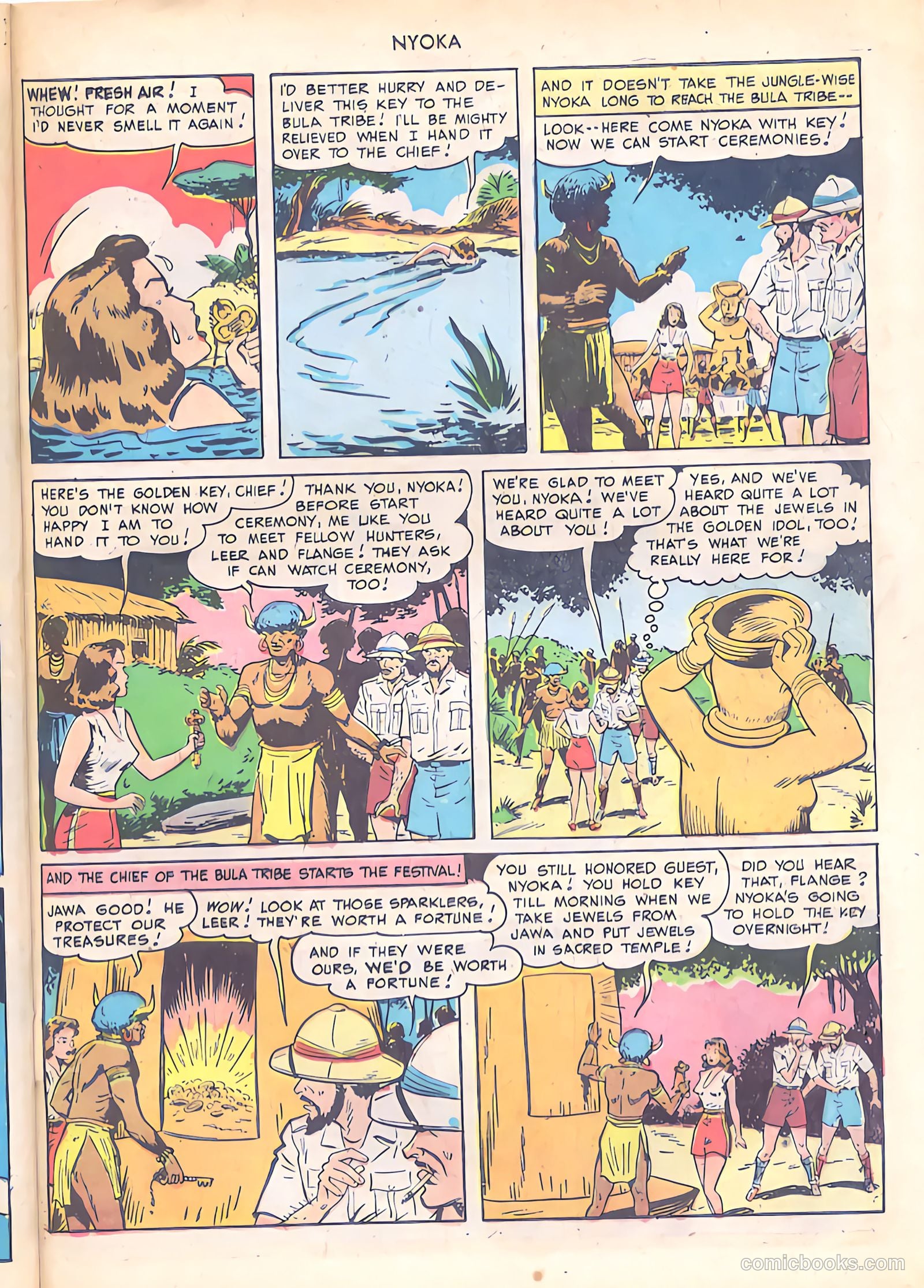 Nyoka the Jungle Girl #31 — page 39 of 52