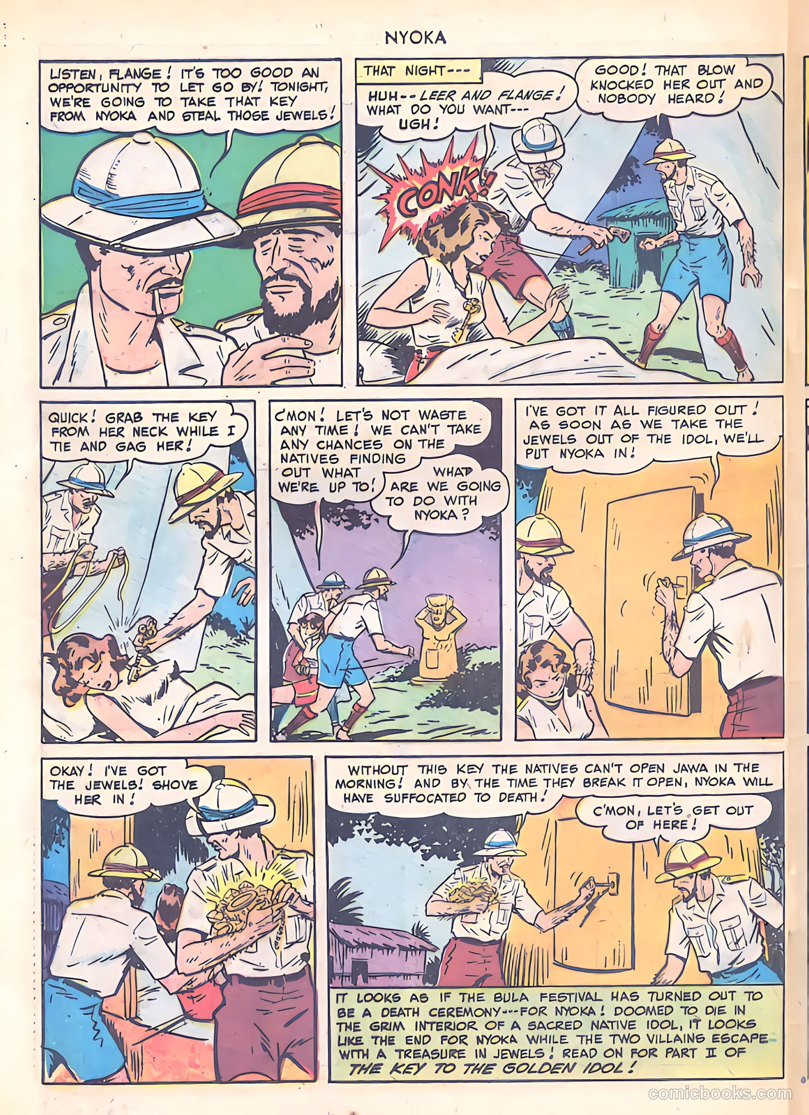 Nyoka the Jungle Girl #31 — page 40 of 52