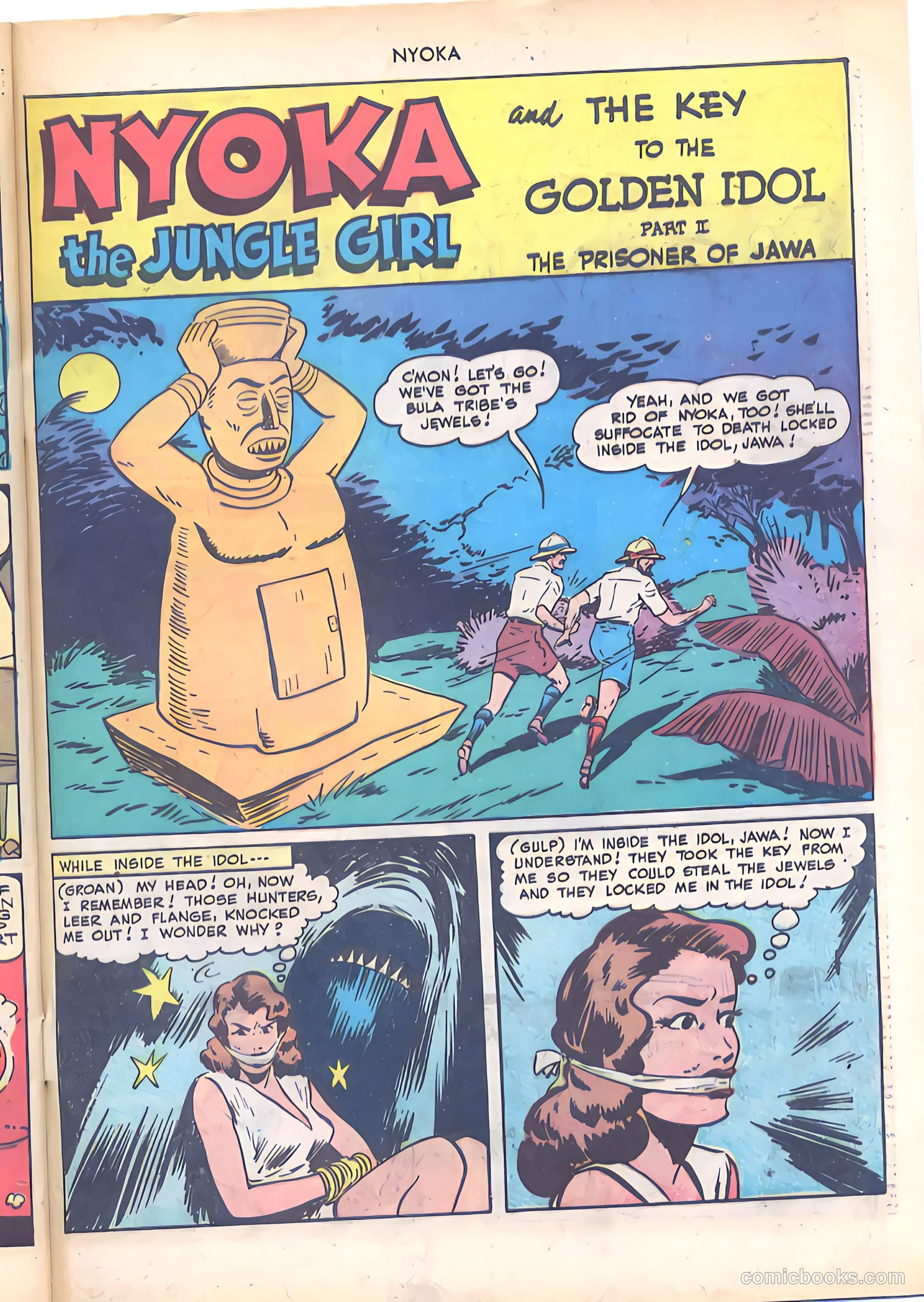 Nyoka the Jungle Girl #31 — page 45 of 52