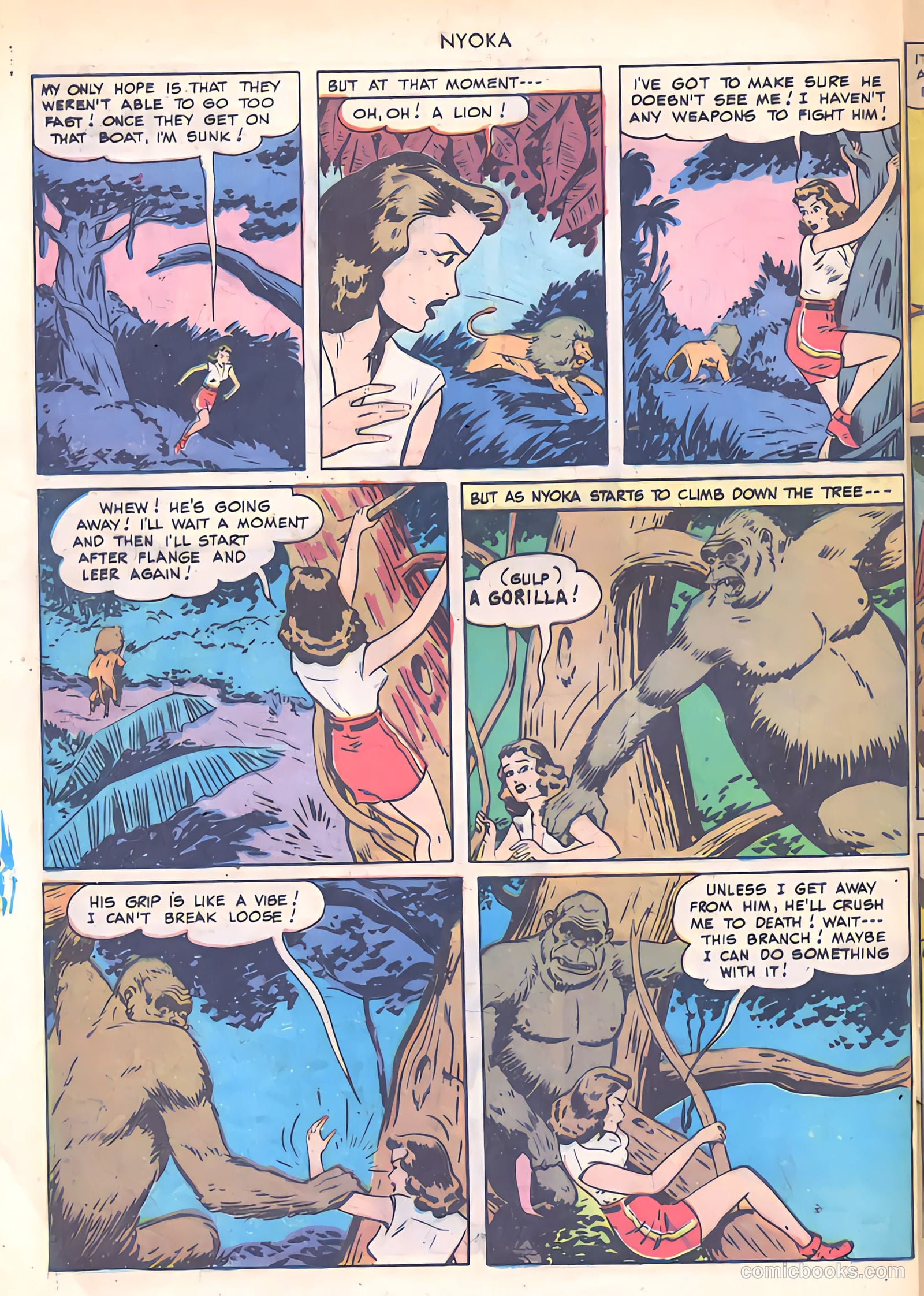 Nyoka the Jungle Girl #31 — page 48 of 52