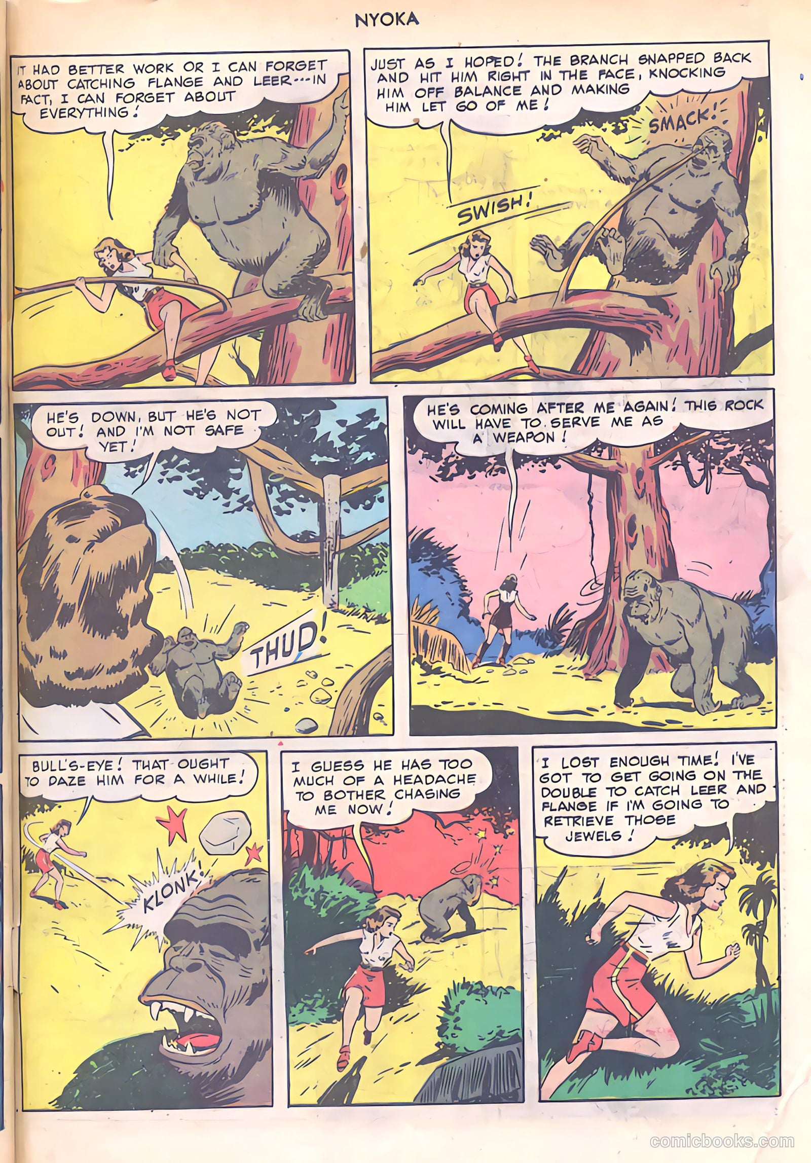 Nyoka the Jungle Girl #31 — page 49 of 52