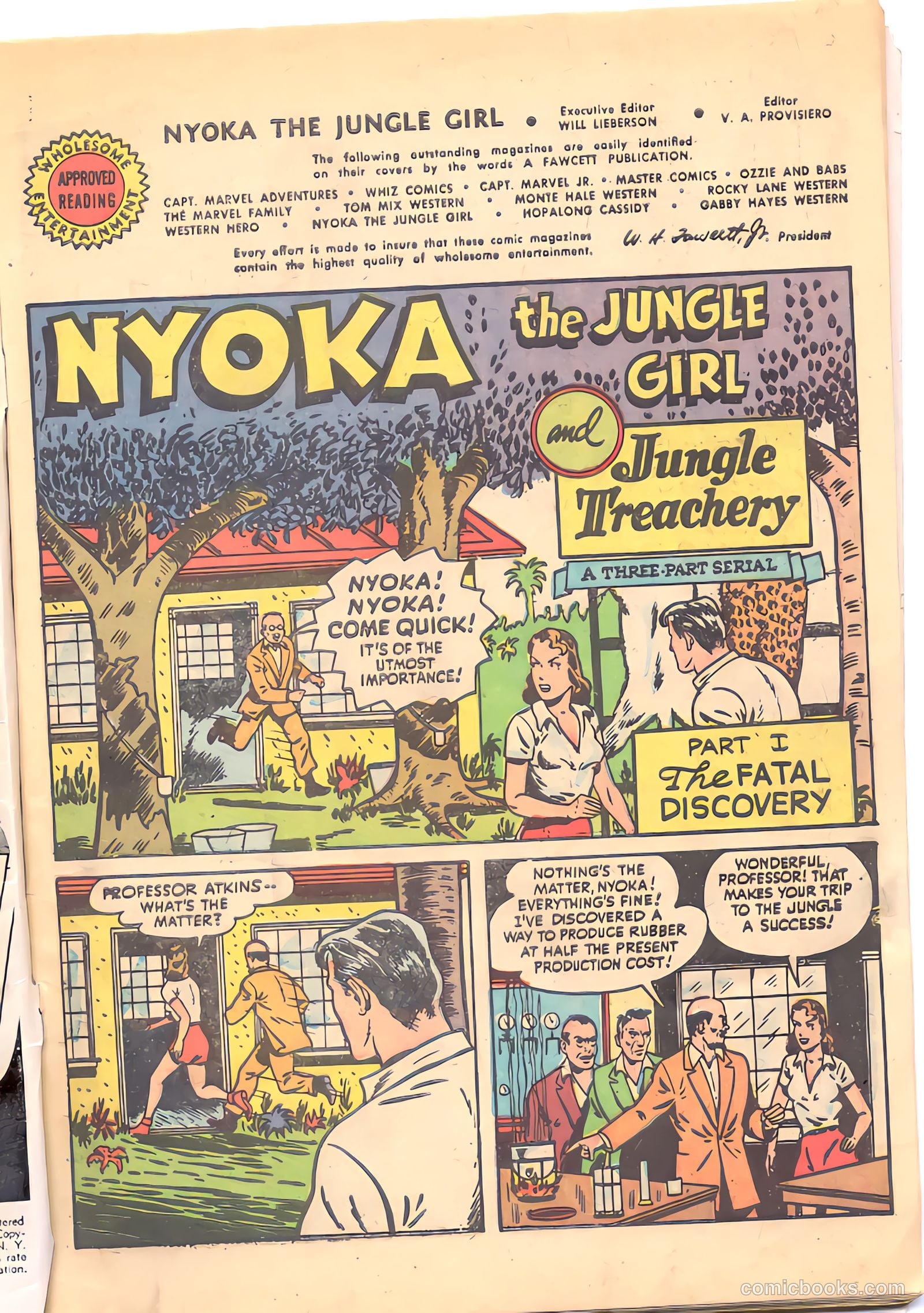 Nyoka the Jungle Girl #32 — page 3 of 36