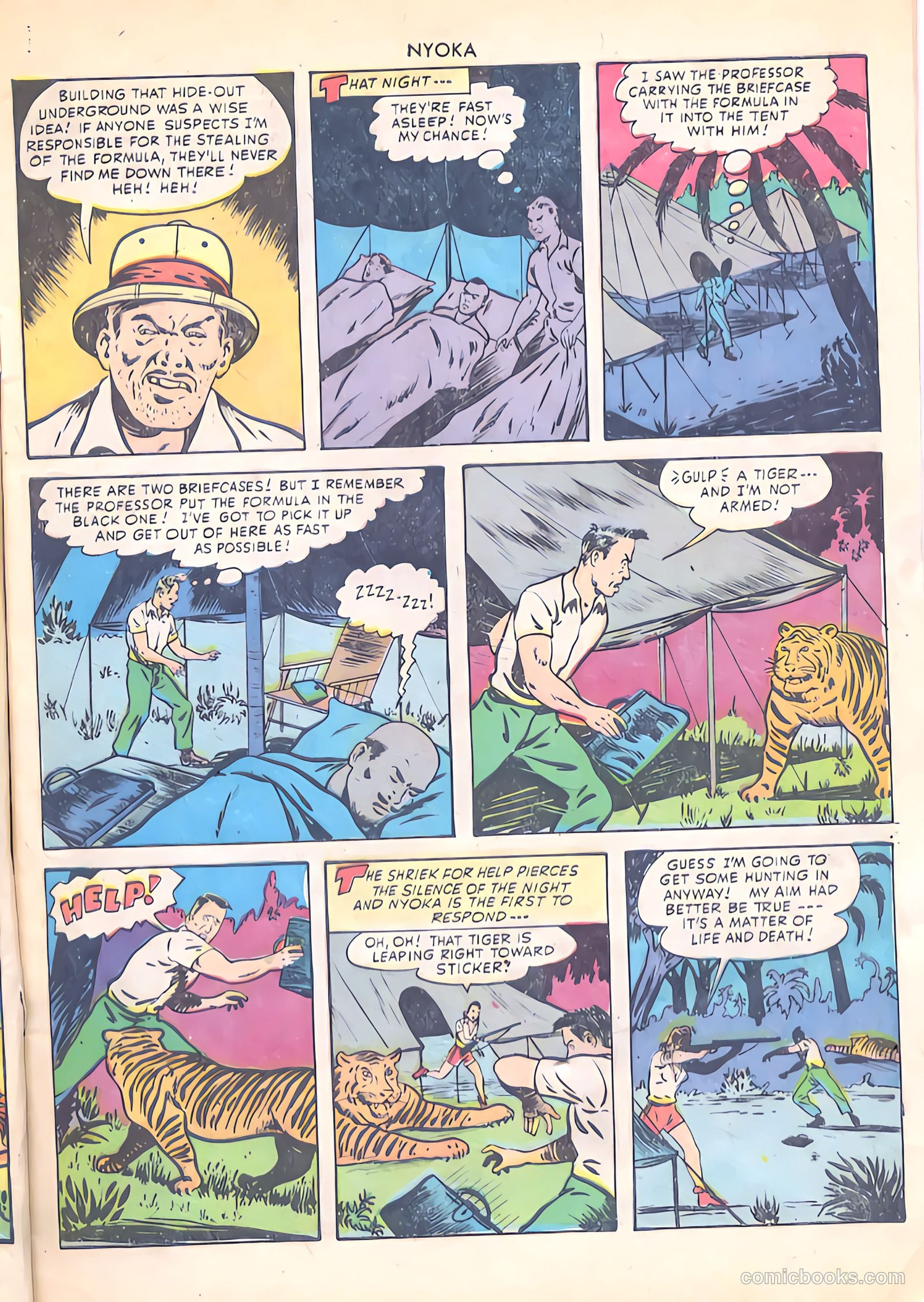 Nyoka the Jungle Girl #32 — page 5 of 36