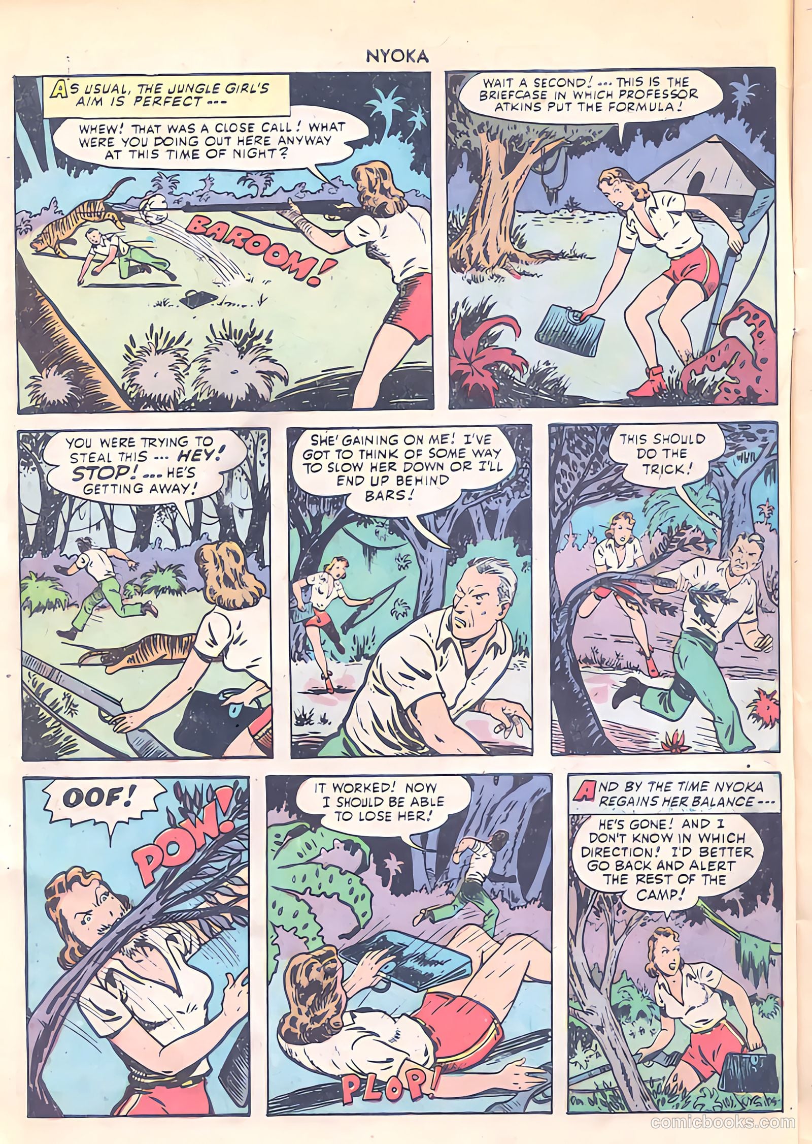 Nyoka the Jungle Girl #32 — page 6 of 36