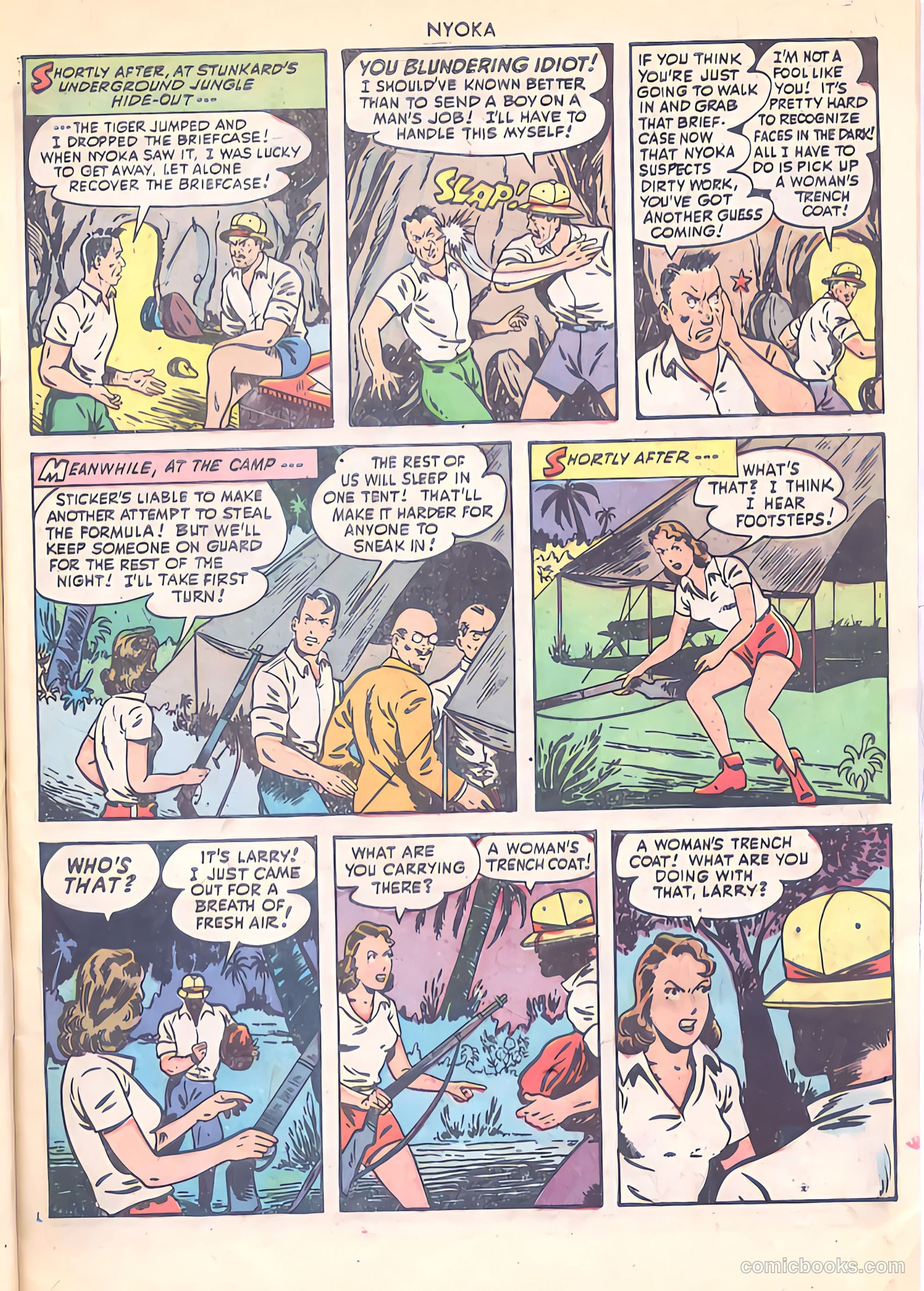 Nyoka the Jungle Girl #32 — page 7 of 36