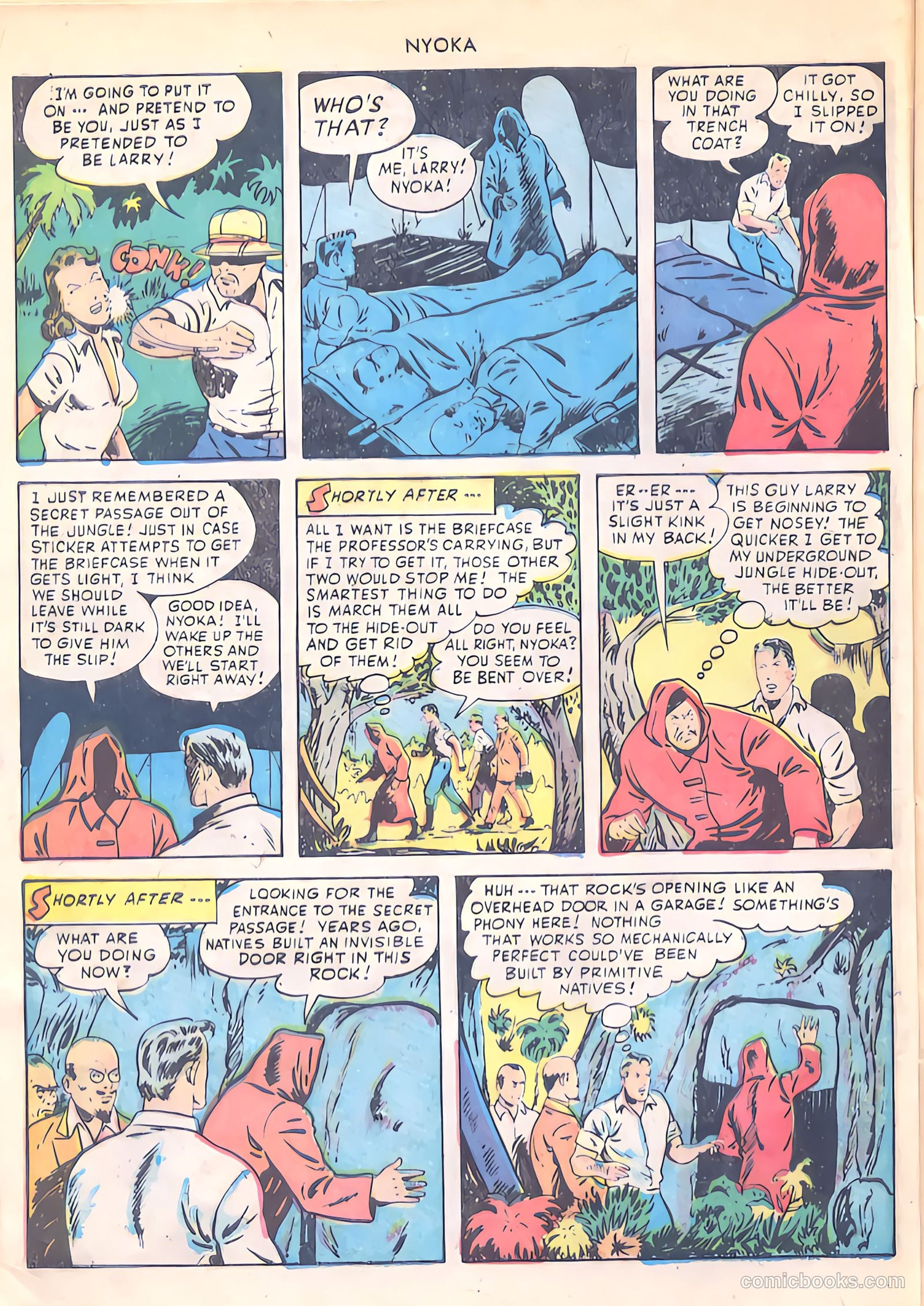 Nyoka the Jungle Girl #32 — page 8 of 36