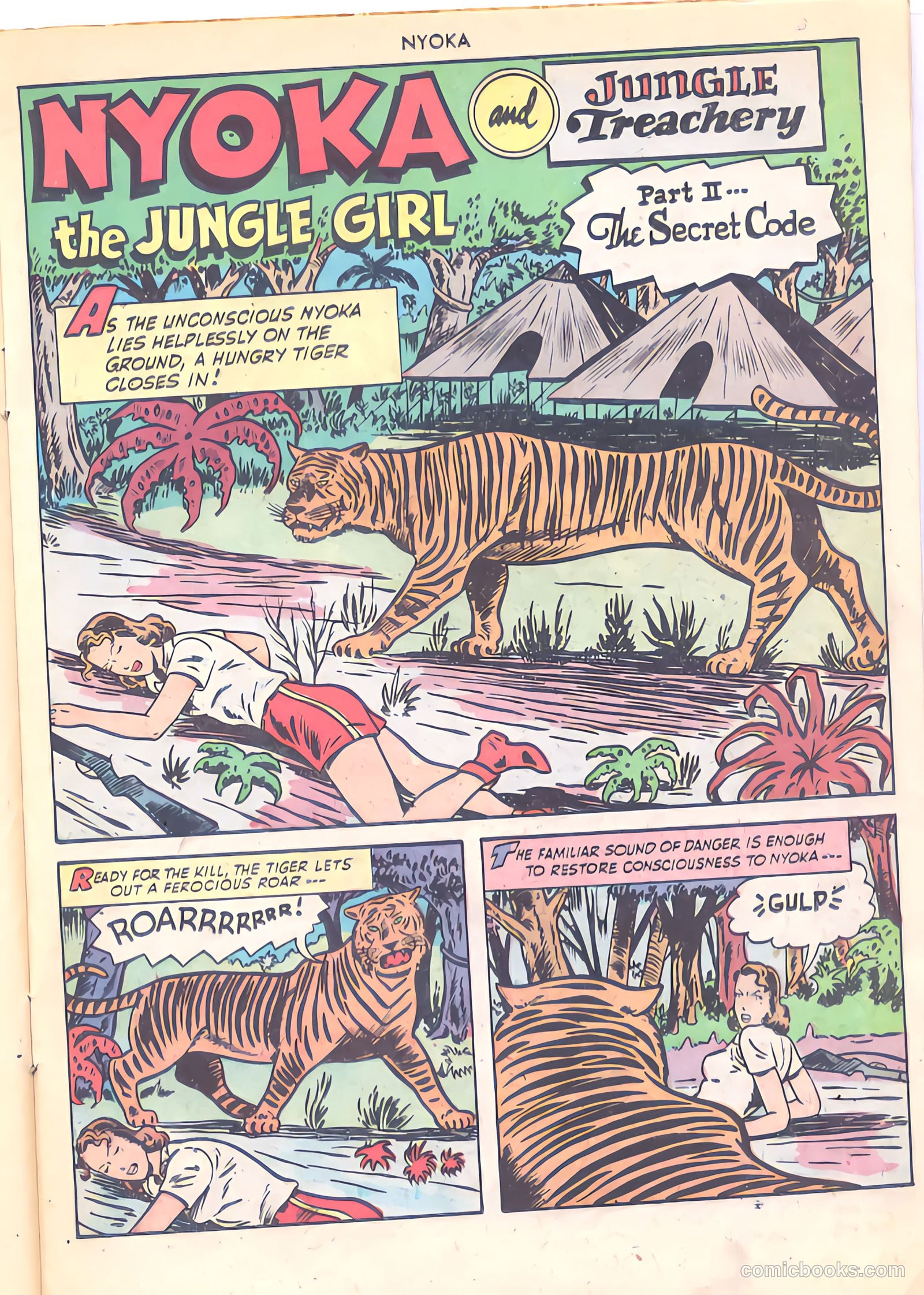 Nyoka the Jungle Girl #32 — page 15 of 36
