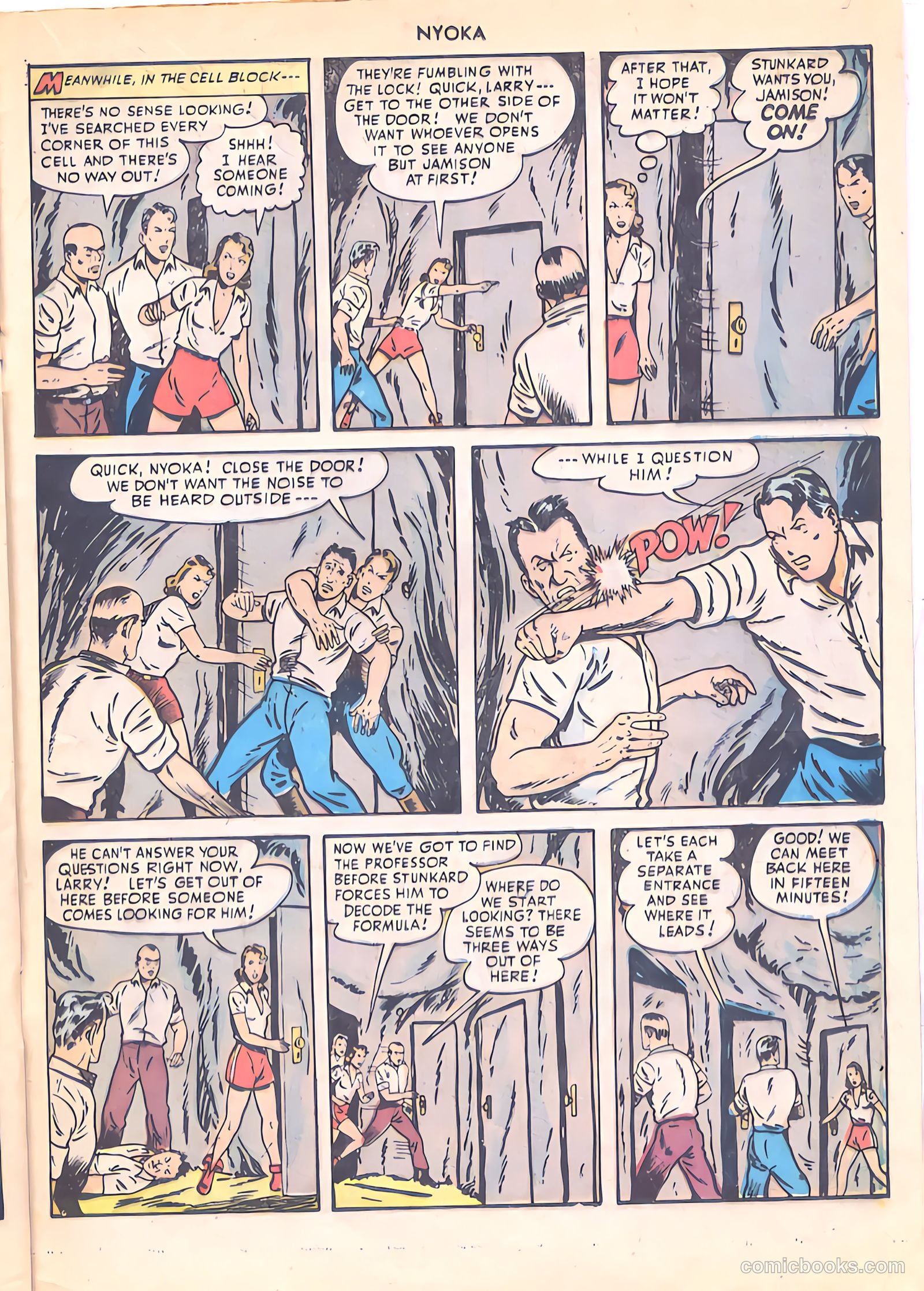 Nyoka the Jungle Girl #32 — page 21 of 36
