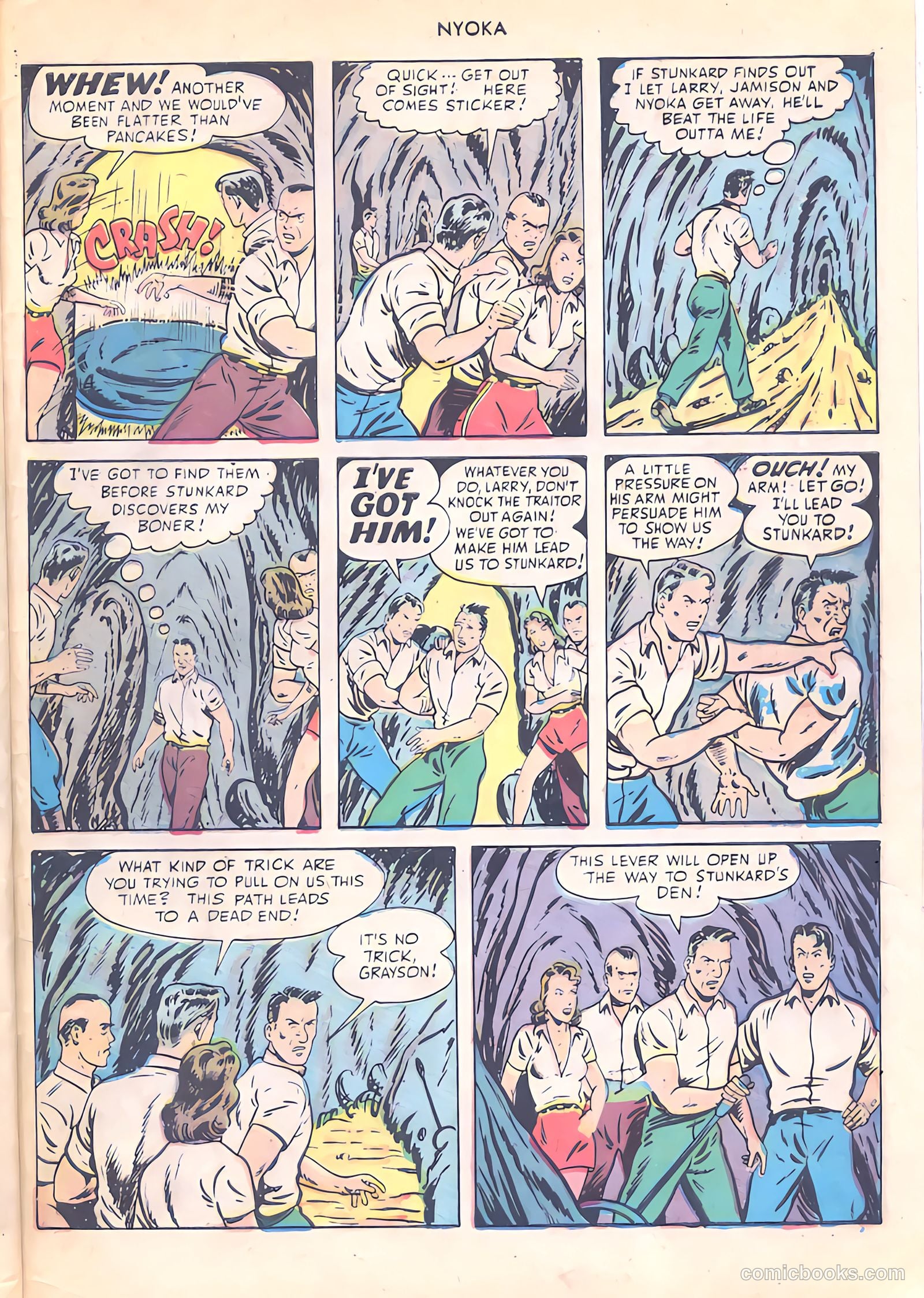Nyoka the Jungle Girl #32 — page 29 of 36
