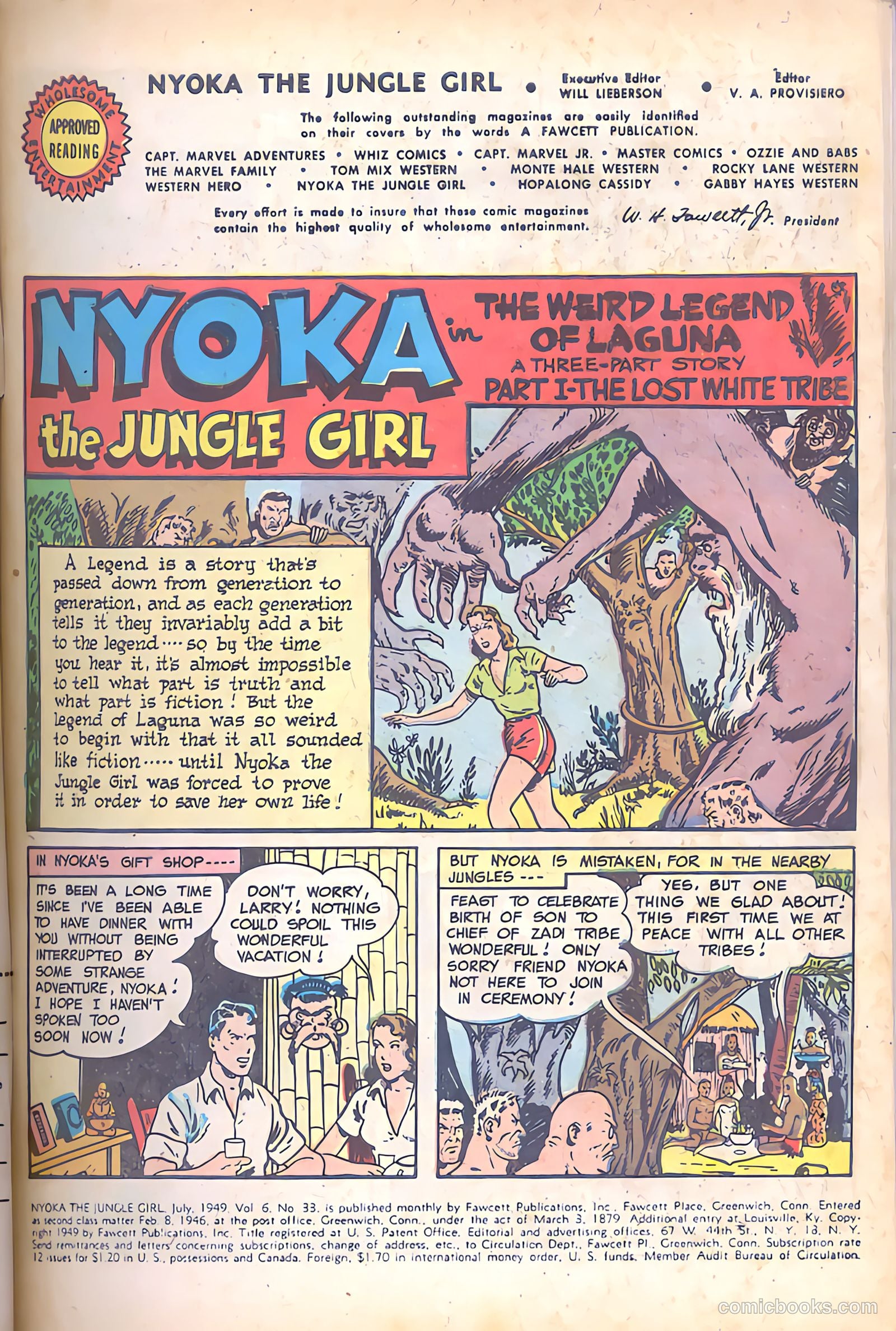 Nyoka the Jungle Girl #33 — page 3 of 52