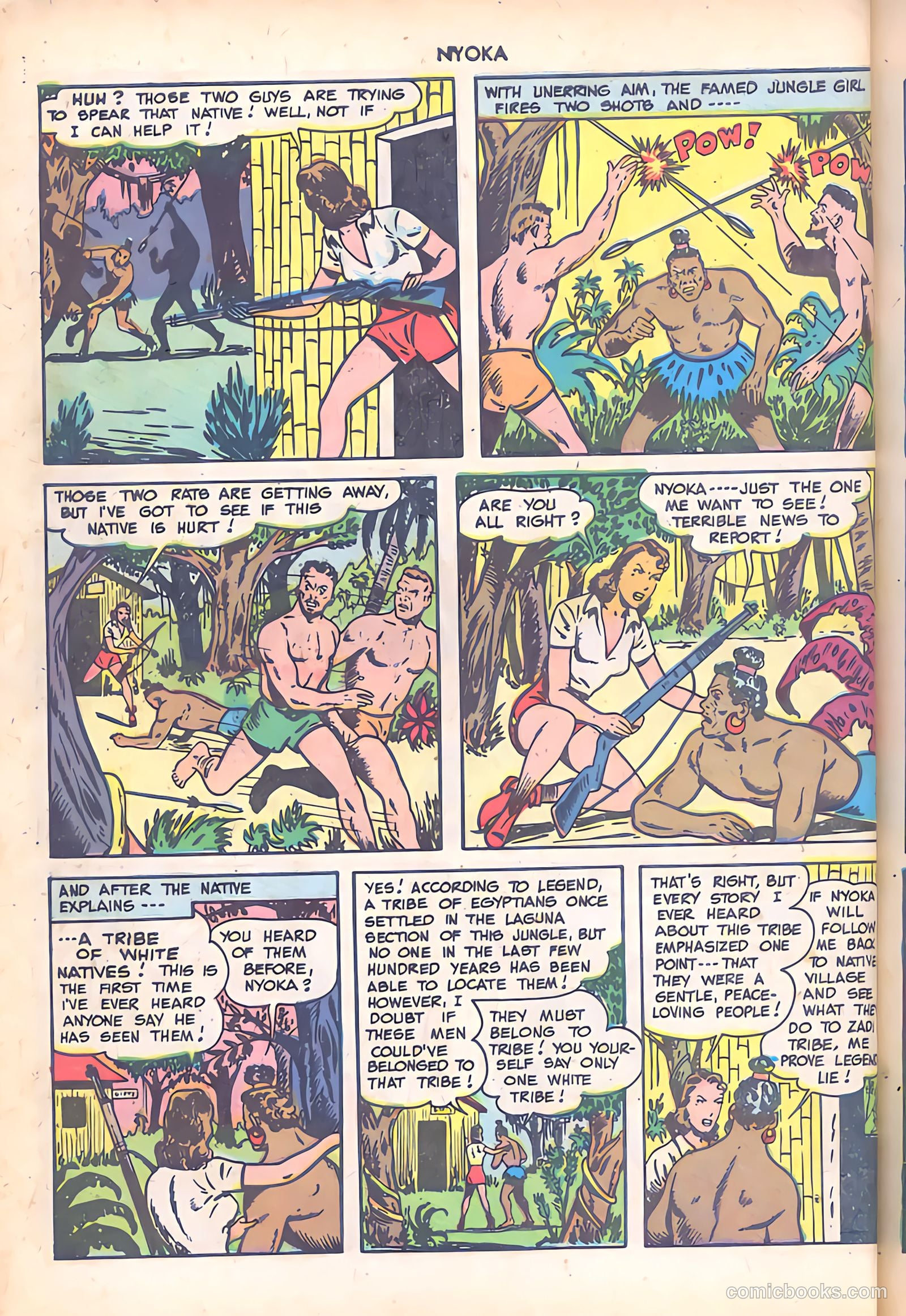 Nyoka the Jungle Girl #33 — page 6 of 52