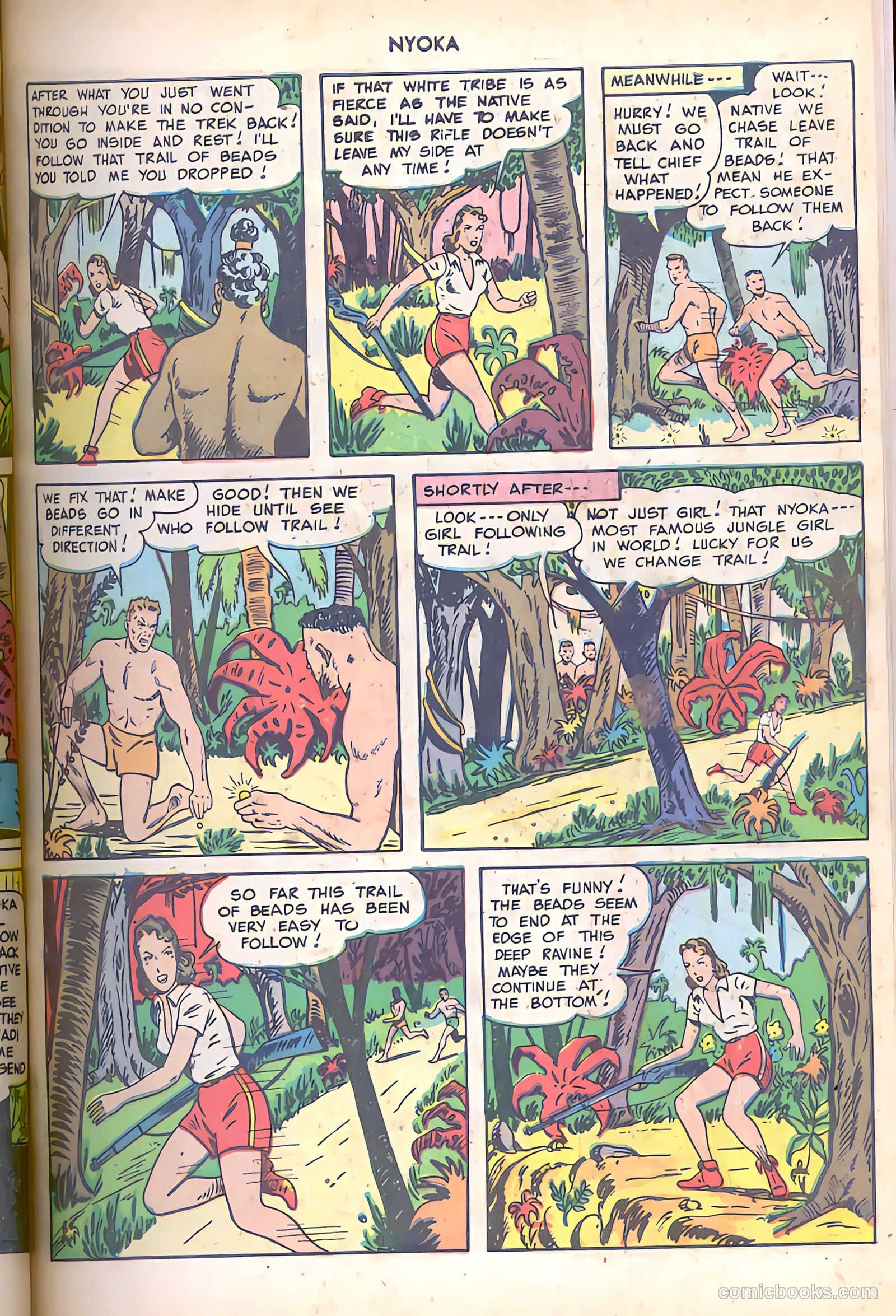 Nyoka the Jungle Girl #33 — page 7 of 52