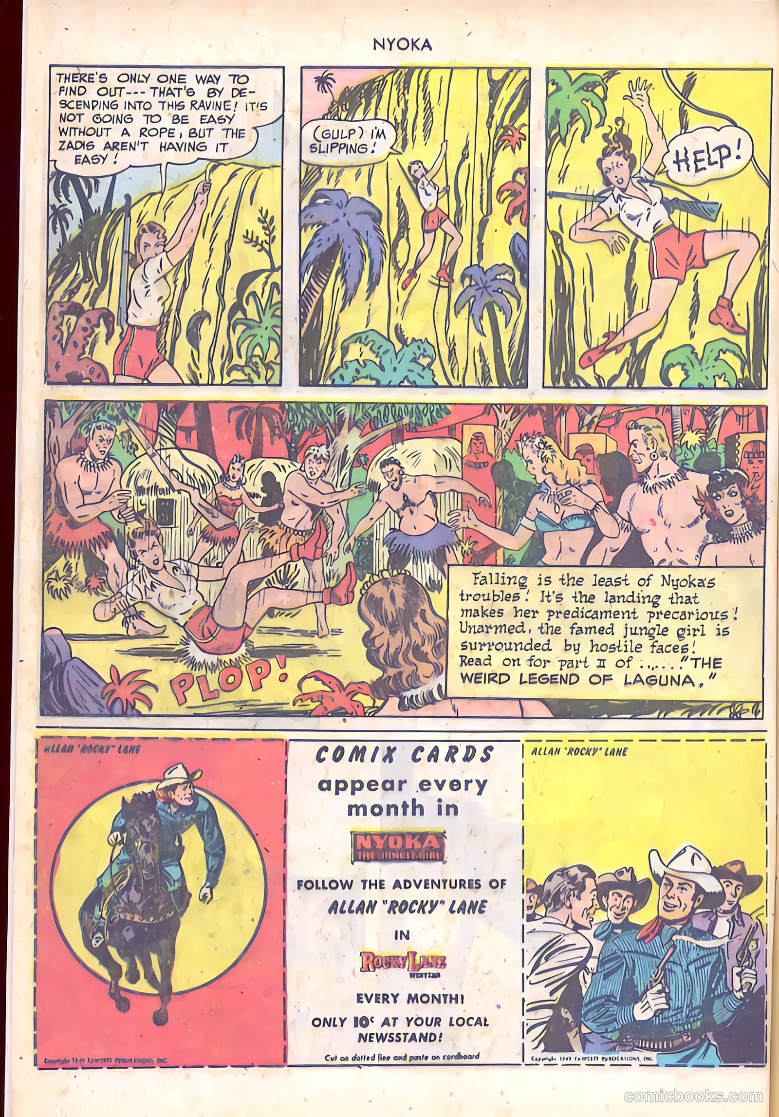 Nyoka the Jungle Girl #33 — page 8 of 52