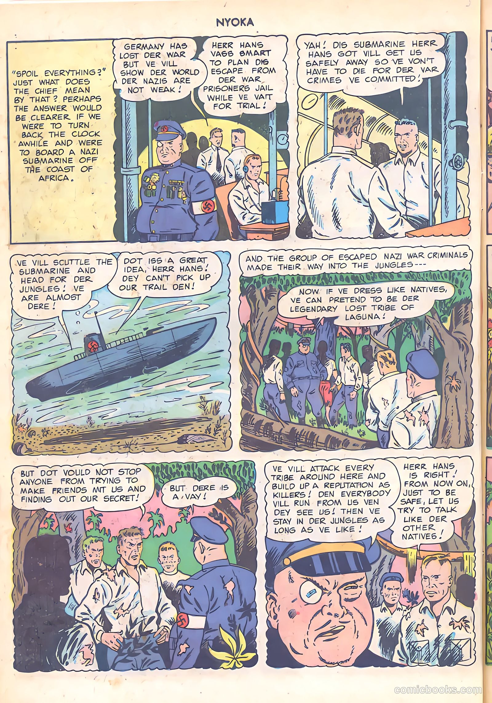 Nyoka the Jungle Girl #33 — page 14 of 52