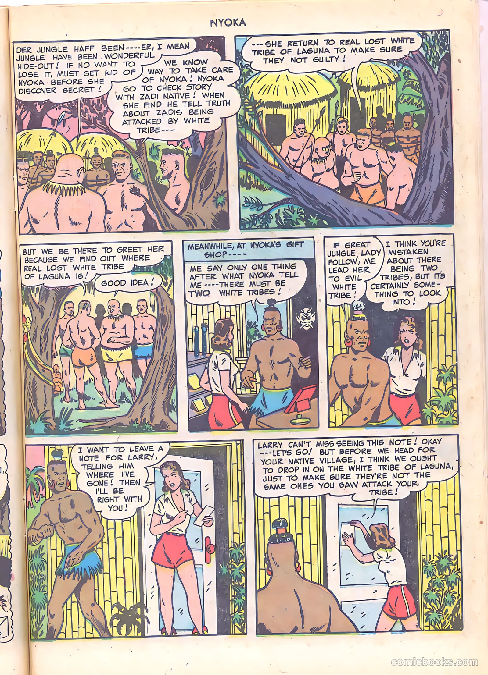 Nyoka the Jungle Girl #33 — page 15 of 52