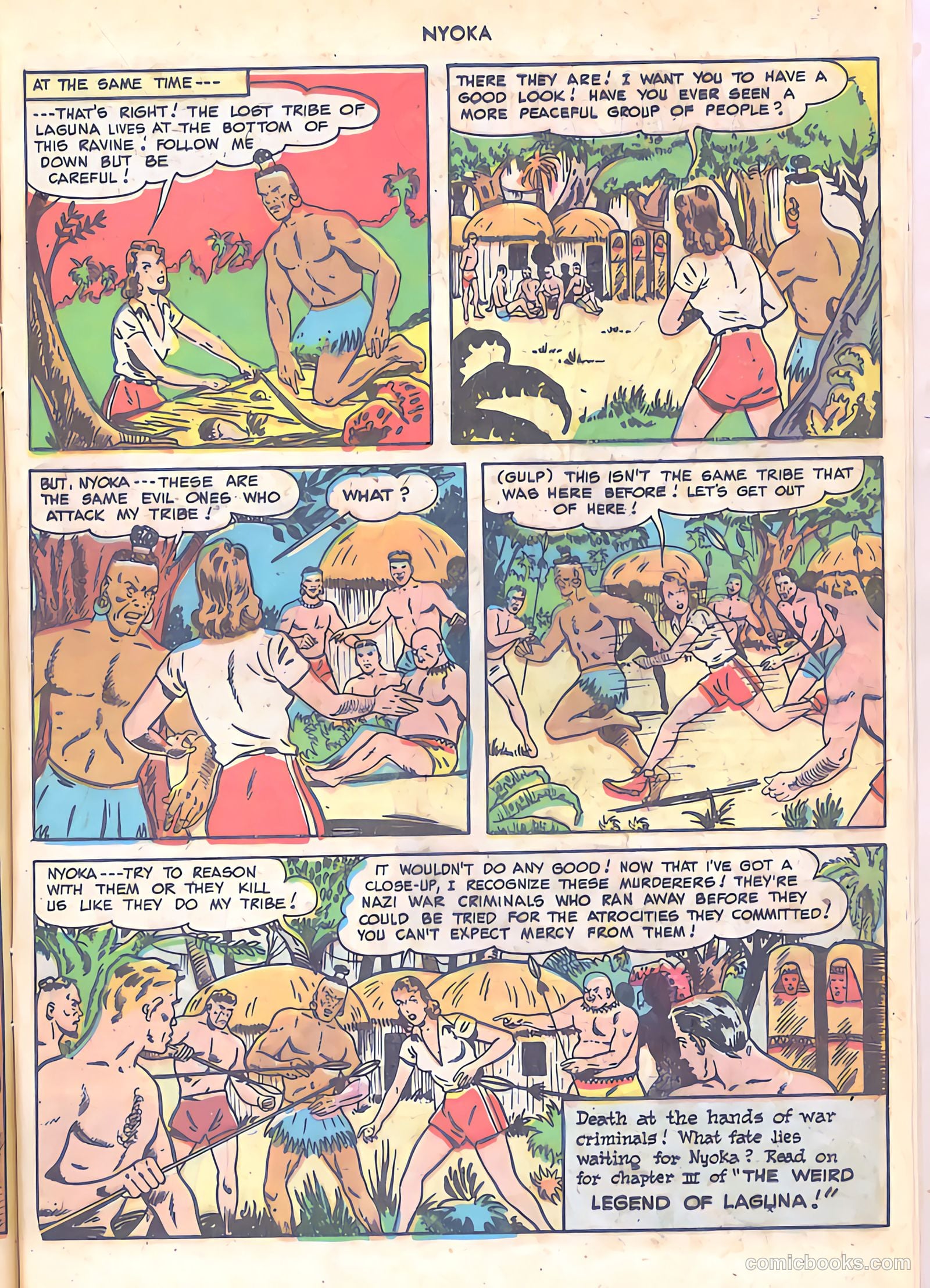 Nyoka the Jungle Girl #33 — page 17 of 52