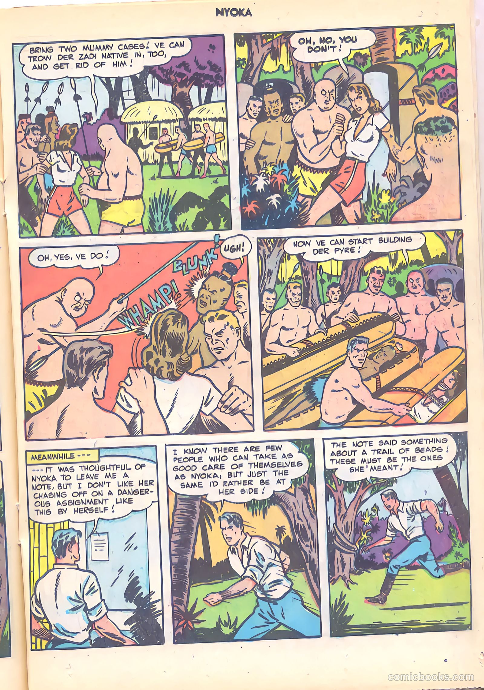Nyoka the Jungle Girl #33 — page 23 of 52