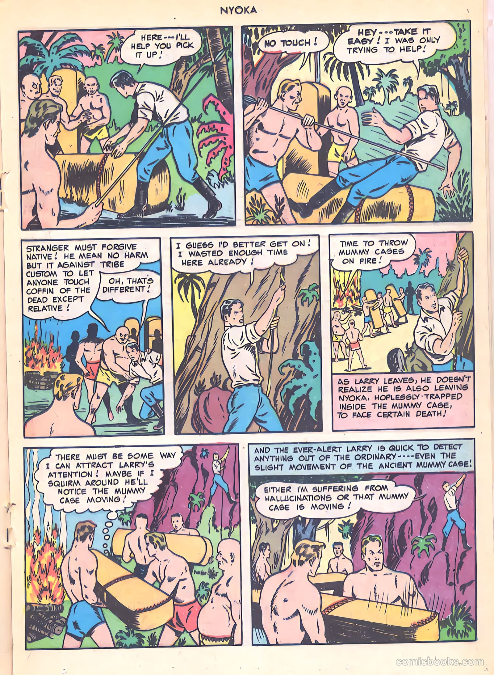 Nyoka the Jungle Girl #33 — page 25 of 52