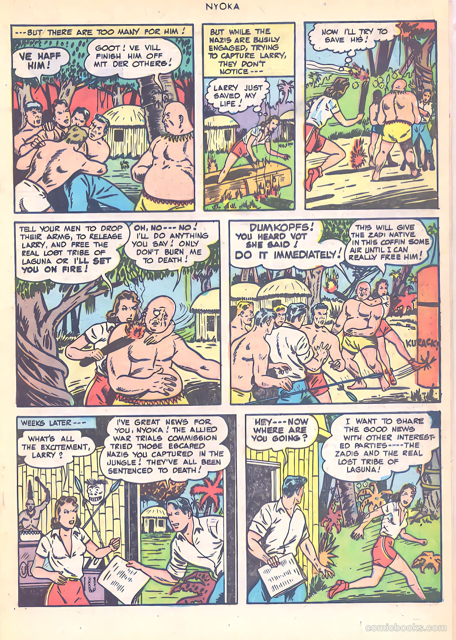 Nyoka the Jungle Girl #33 — page 27 of 52