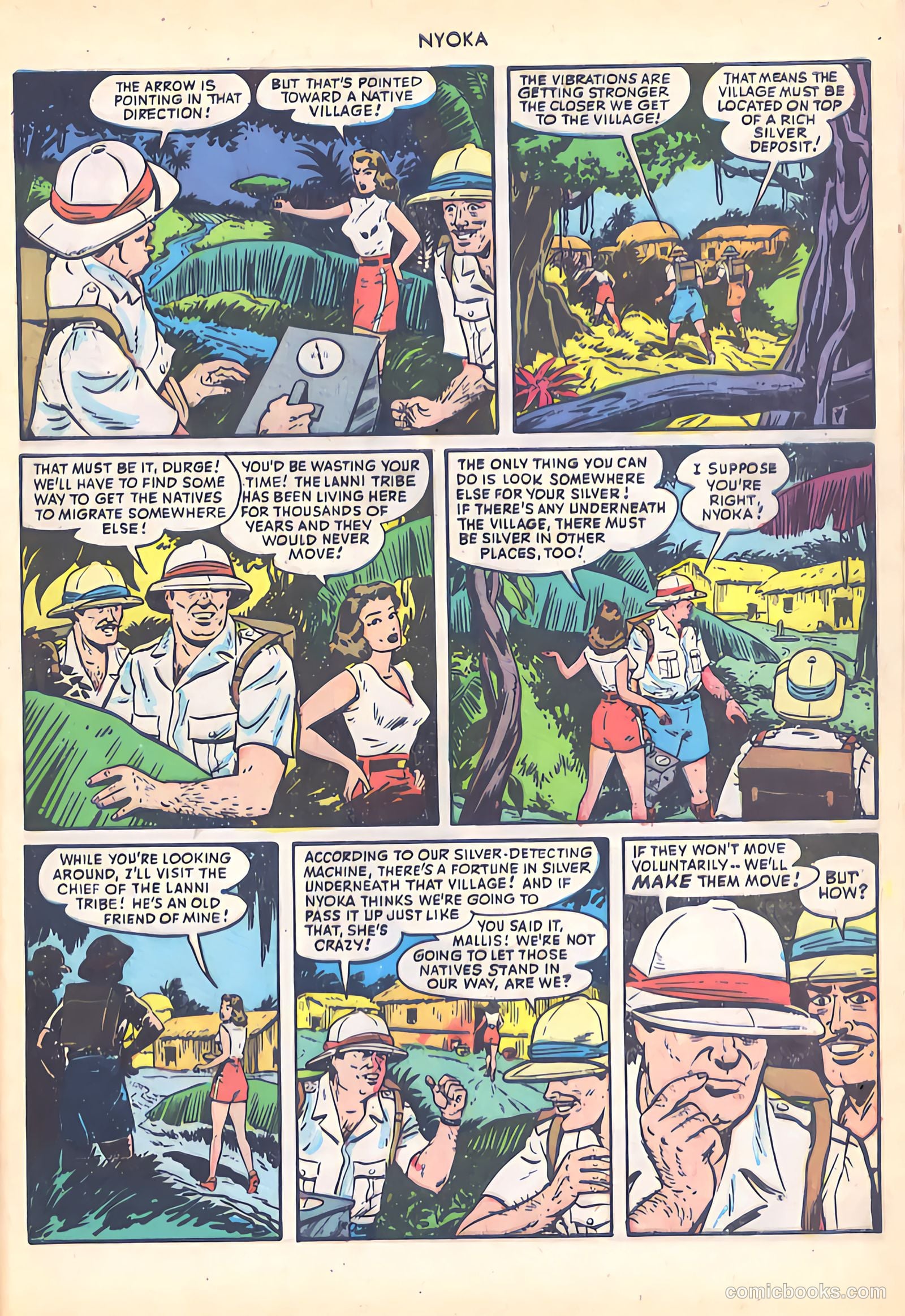 Nyoka the Jungle Girl #33 — page 33 of 52