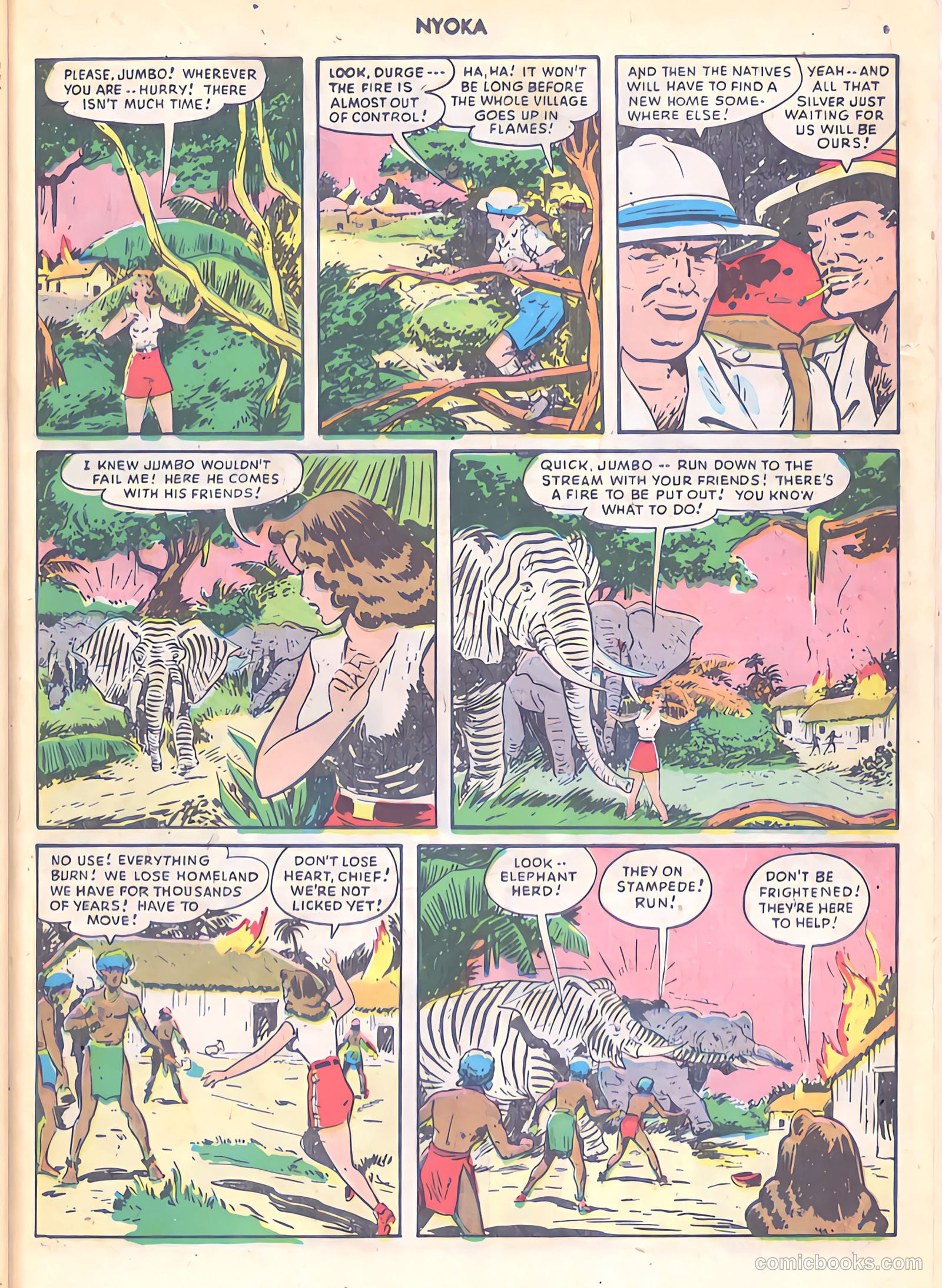 Nyoka the Jungle Girl #33 — page 35 of 52