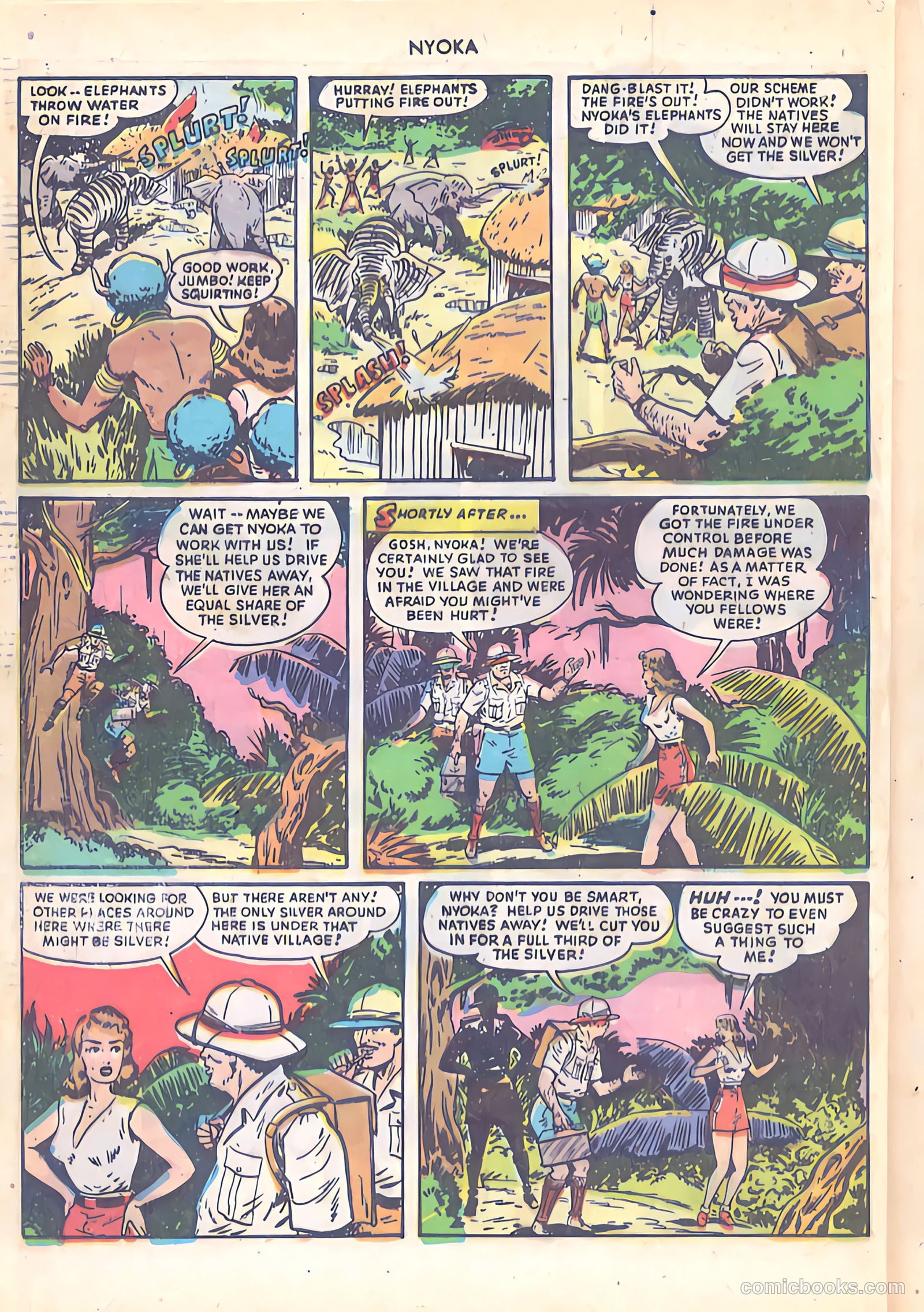 Nyoka the Jungle Girl #33 — page 36 of 52