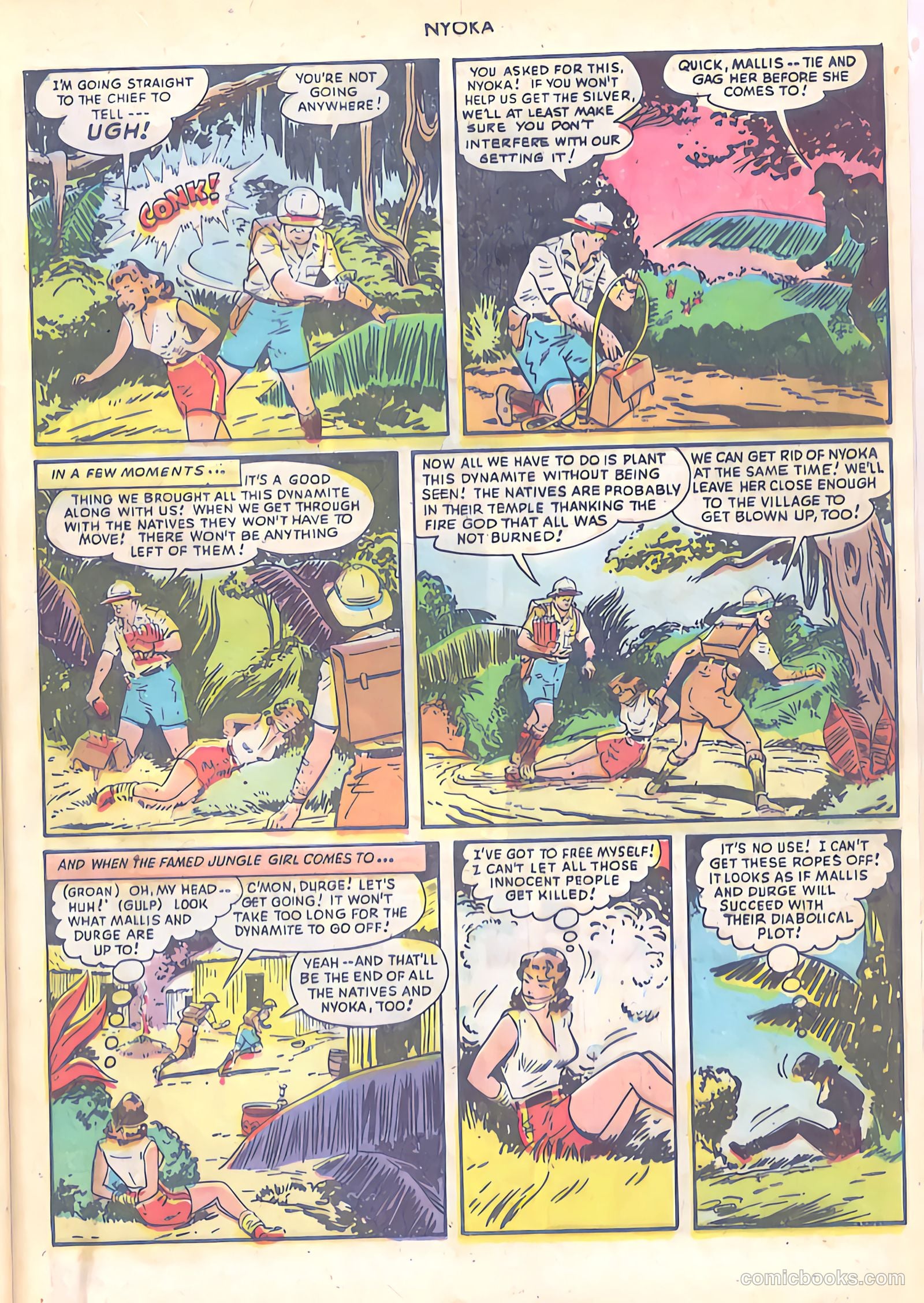 Nyoka the Jungle Girl #33 — page 37 of 52
