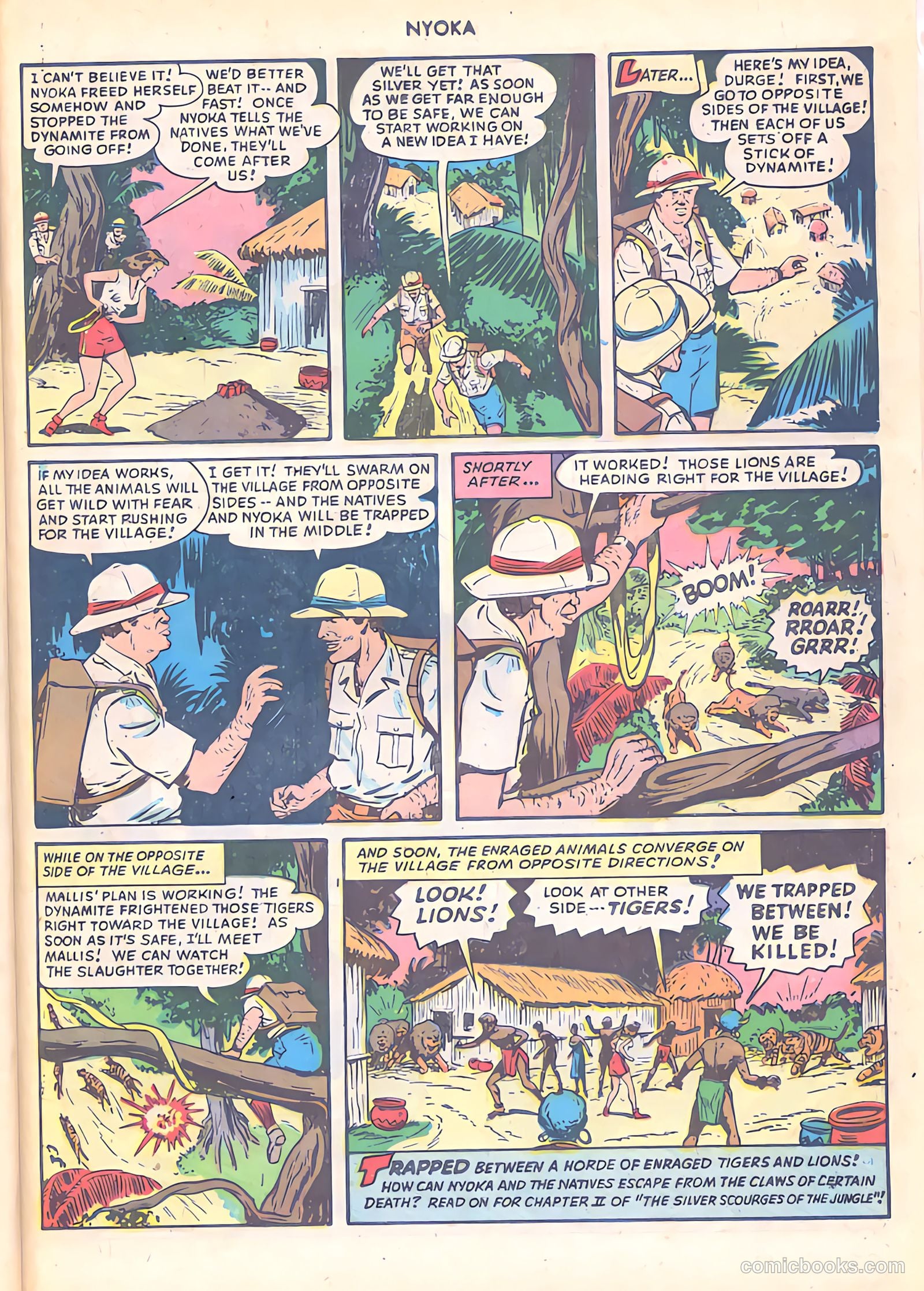 Nyoka the Jungle Girl #33 — page 39 of 52