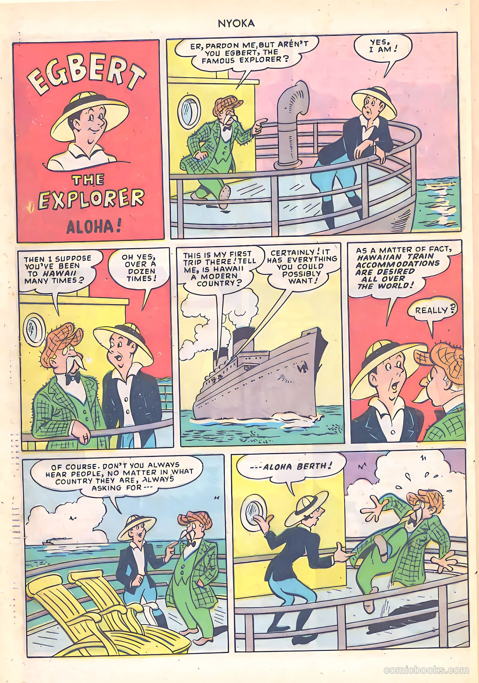 Nyoka the Jungle Girl #33 — page 40 of 52