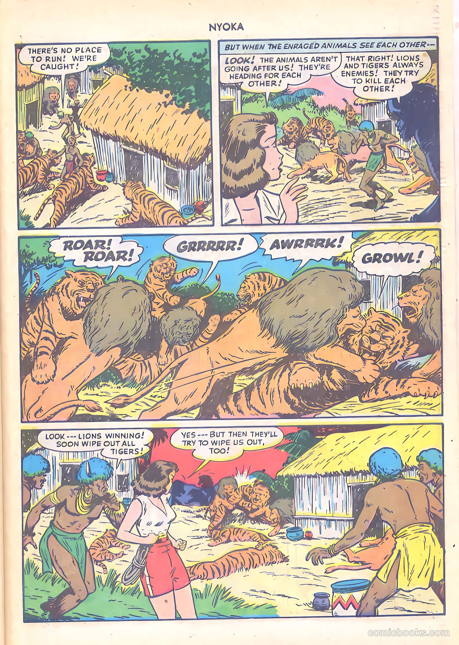 Nyoka the Jungle Girl #33 — page 43 of 52