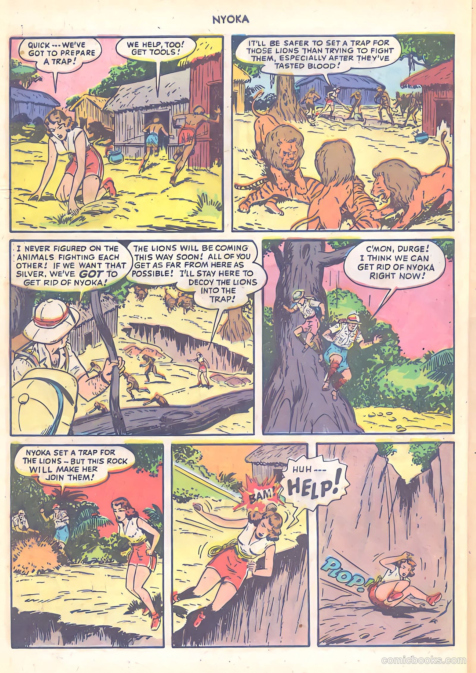 Nyoka the Jungle Girl #33 — page 44 of 52