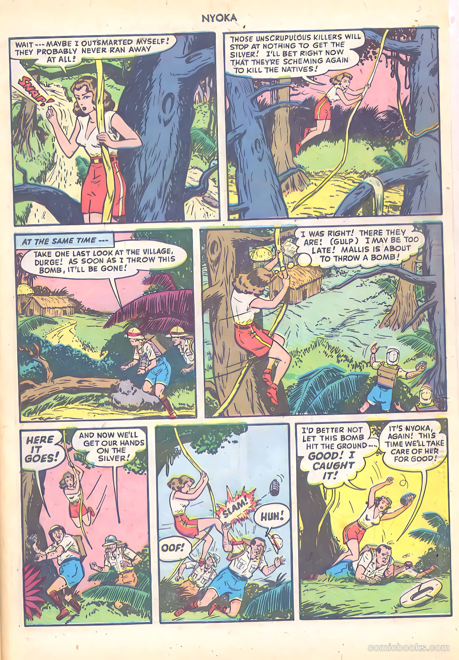 Nyoka the Jungle Girl #33 — page 47 of 52